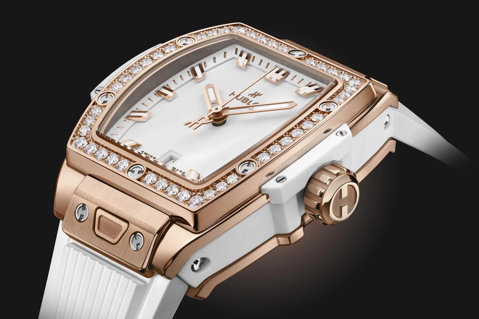 Hublot Spirit of Big Bang King Gold White Diamonds 32 mm 3