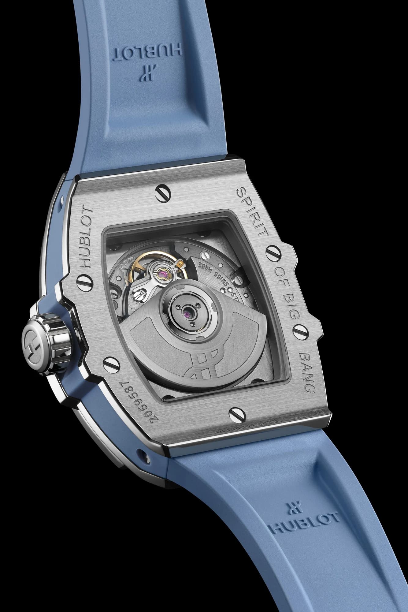 Hublot Spirit of Big Bang Steel Coal Blue Diamonds 32 mm 2