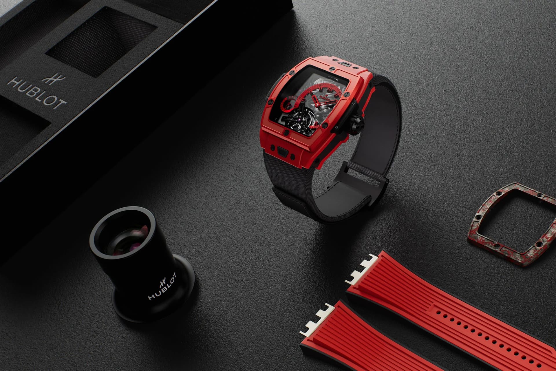 Hublot Spirit of Big Bang Tourbillon 5-Day Power Reserve Red Magic 42 mm 3
