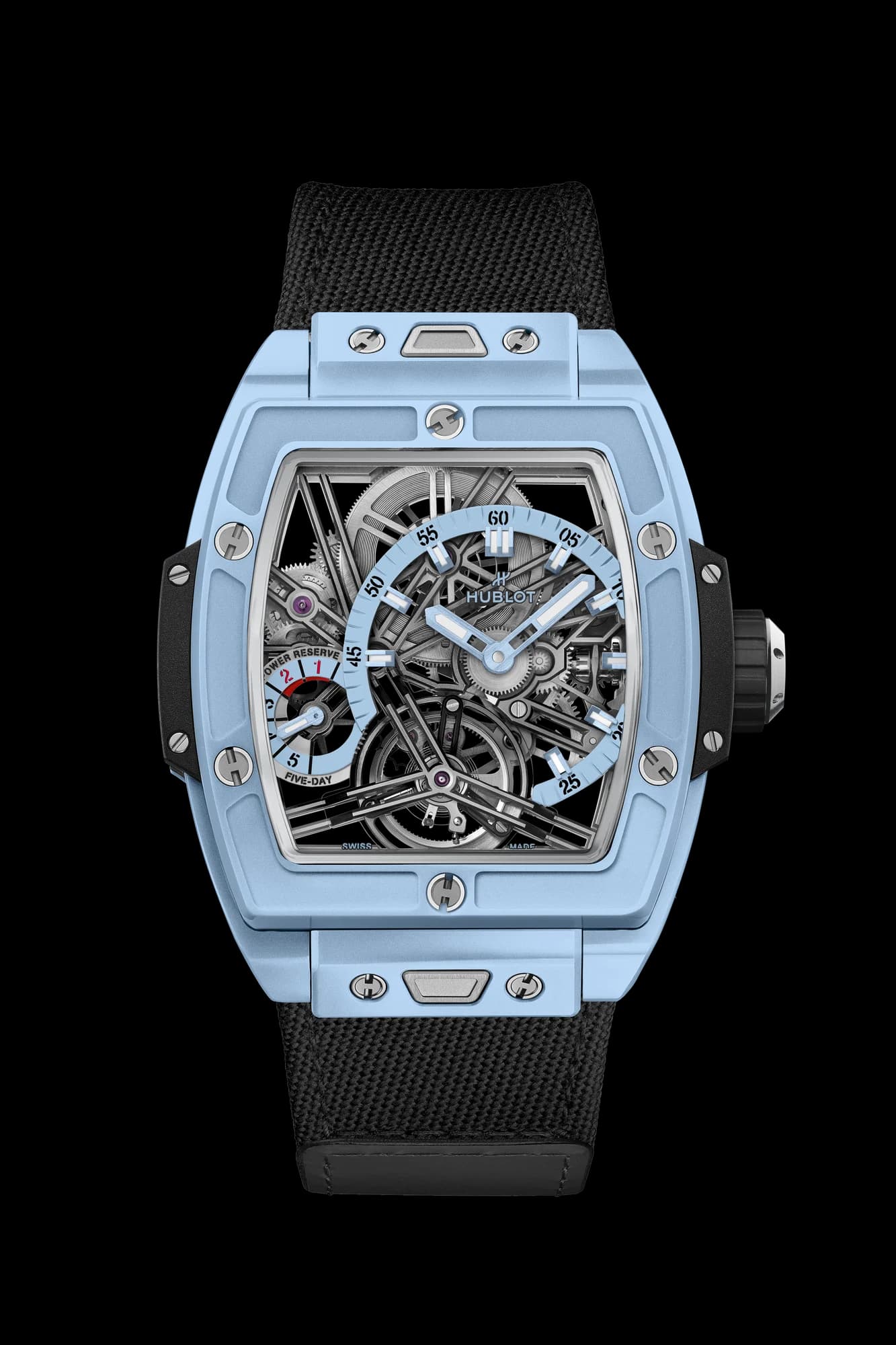 Hublot Spirit of Big Bang Tourbillon 5-Day Power Reserve Sky Blue Ceramic 42 mm 1