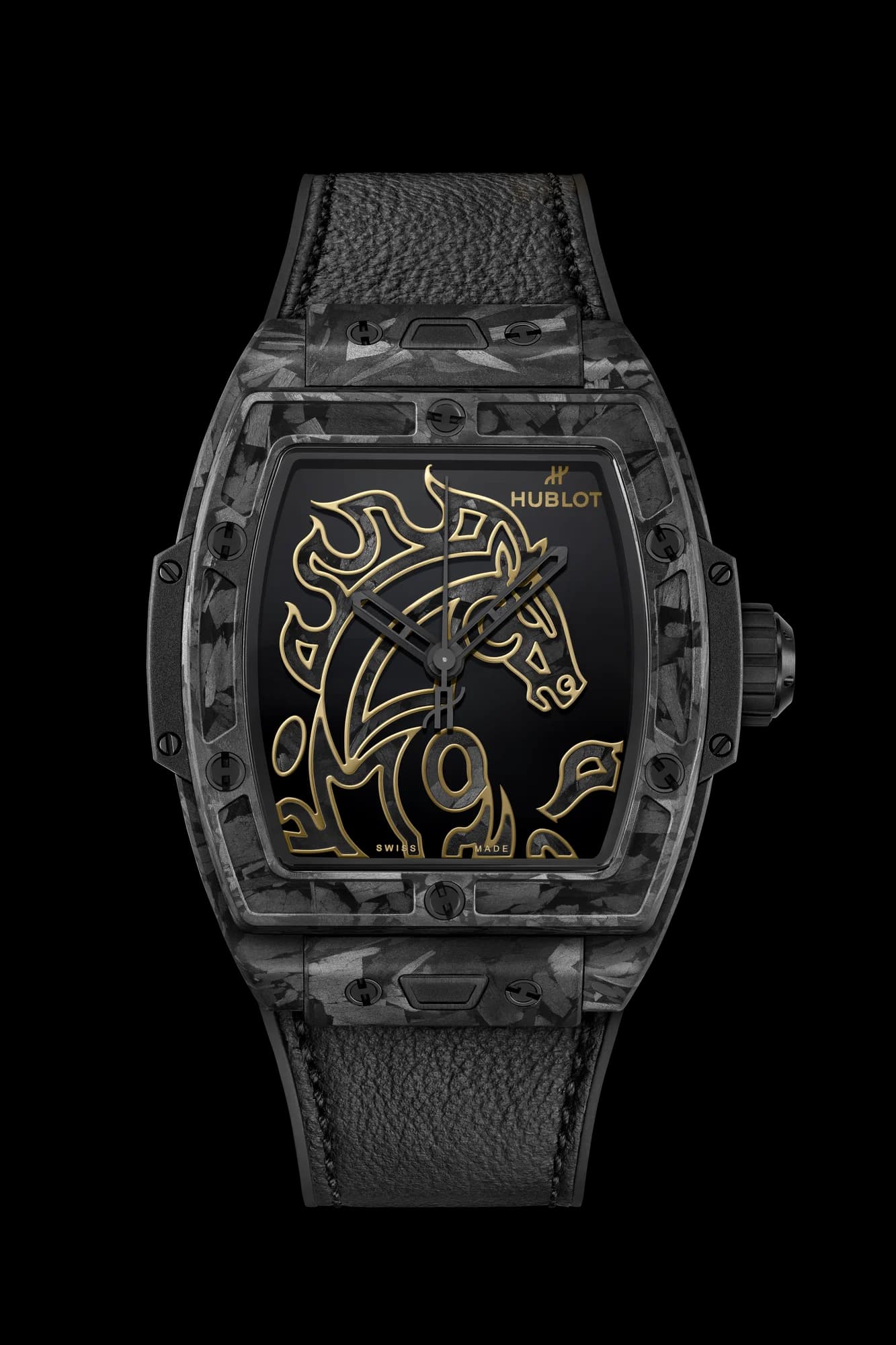 Hublot Spirit of Big Bang Year of The Horse Frosted Carbon 42 mm 1