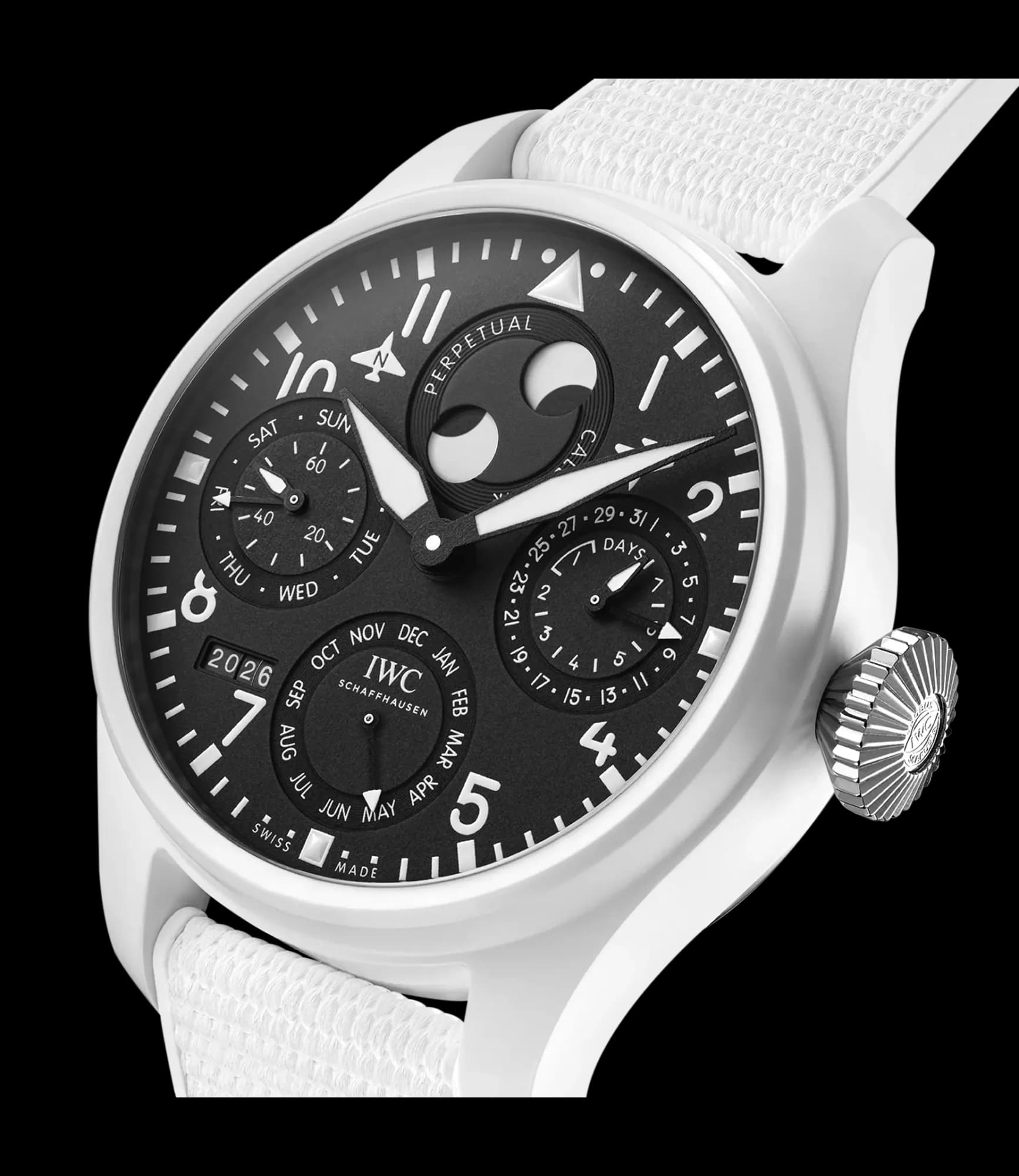 IWC Schaffhausen Big Pilot's Watch Perpetual Calendar TOP GUN Lake Tahoe 3