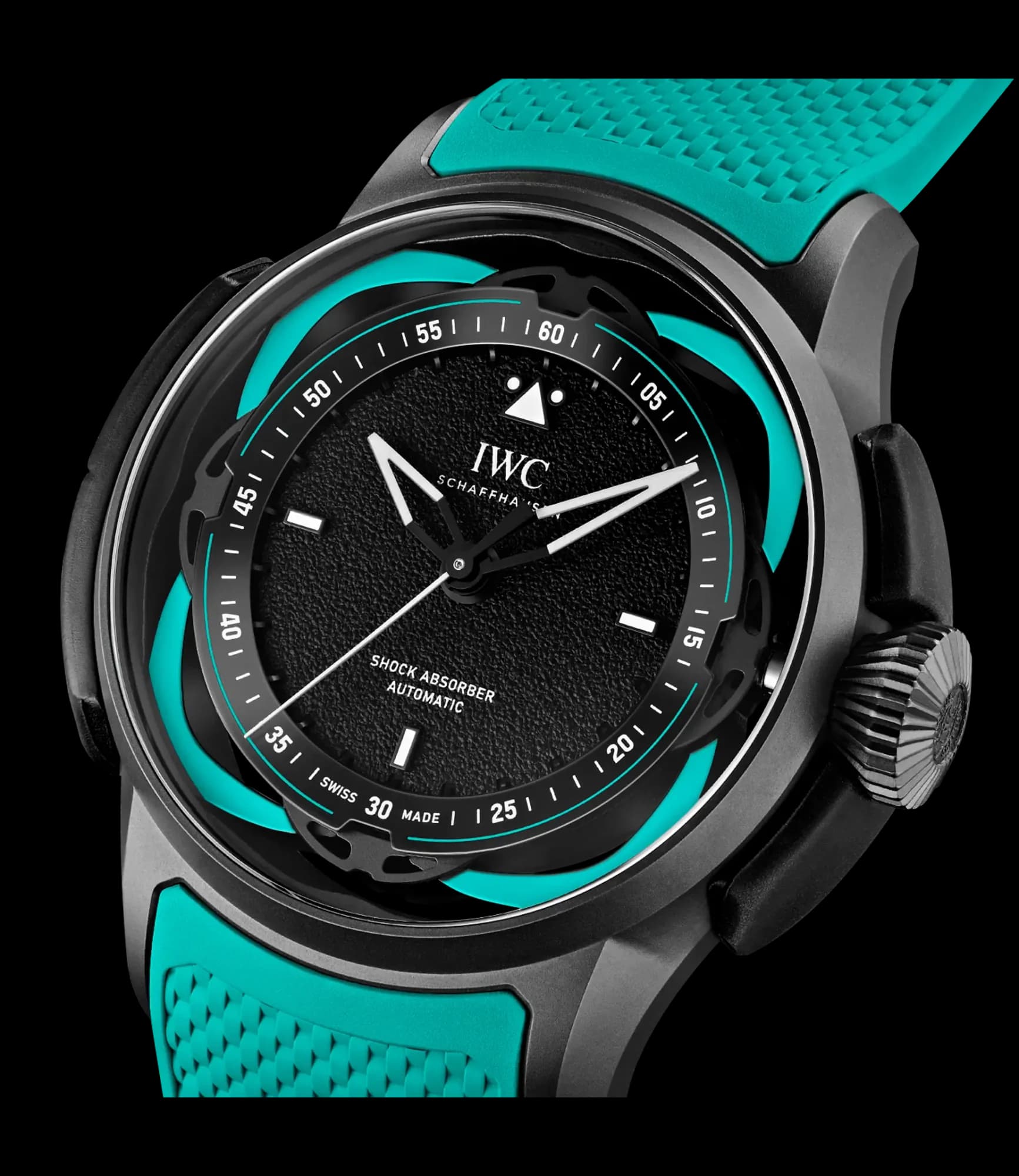 IWC Schaffhausen Big Pilot's Watch Shock Absorber XPL Toto Wolff x Mercedes-AMG Petronas Formula One Team 3