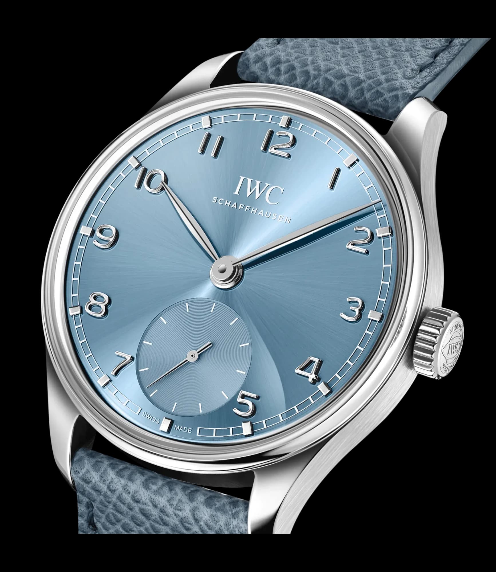 IWC Schaffhausen Portugieser Automatic 40 – Beyaz Altın, Ufuk Mavisi Kadran 3