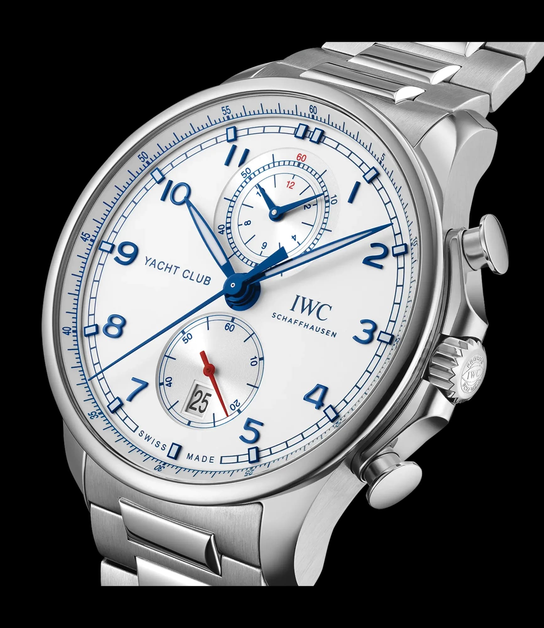 IWC Schaffhausen Portugieser Yacht Club Chronograph – Gümüş Kadran 3