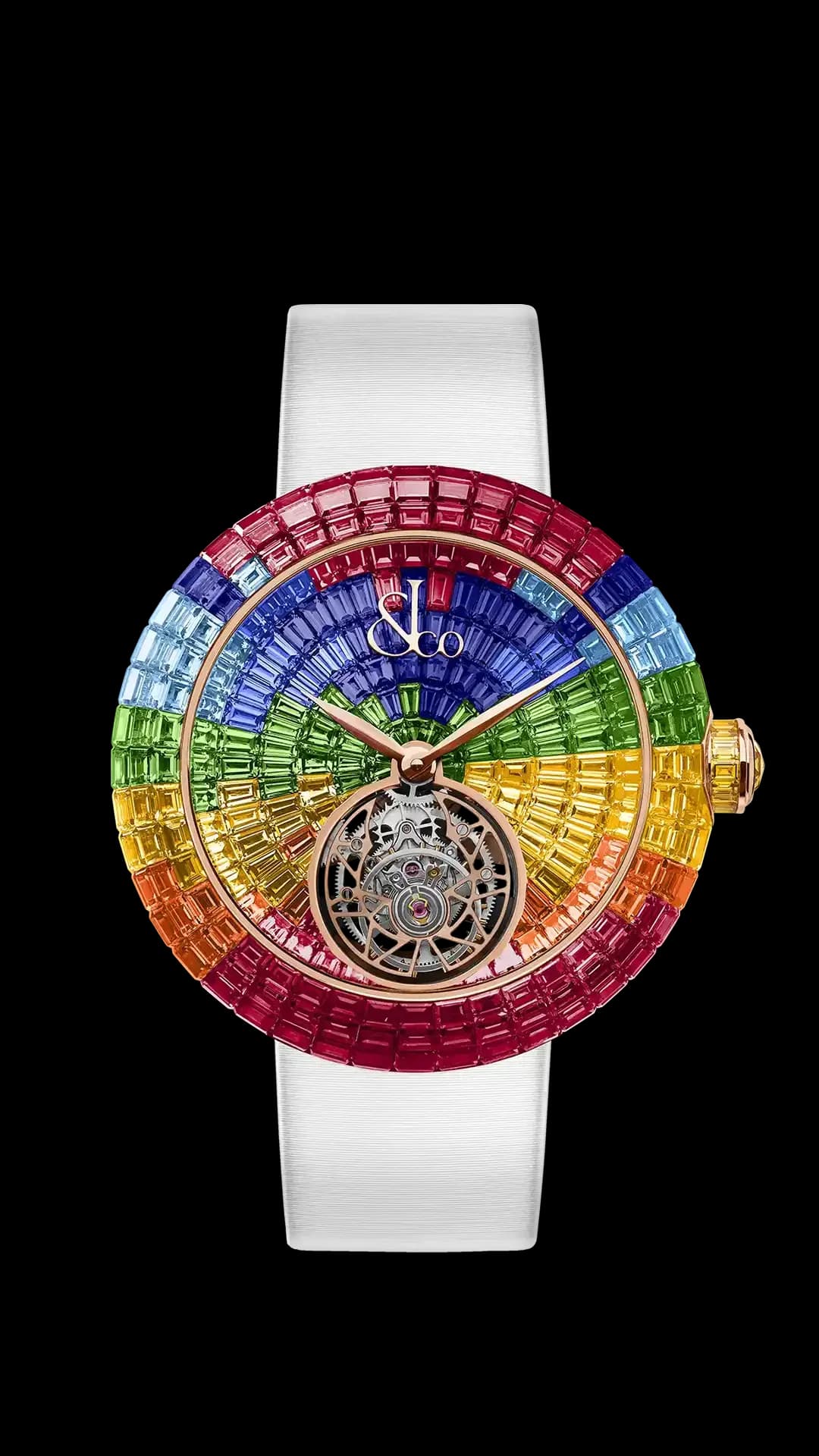 Jacob & Co. Brilliant Flying Tourbillon – Peru Mountains II (Rose Gold) 1