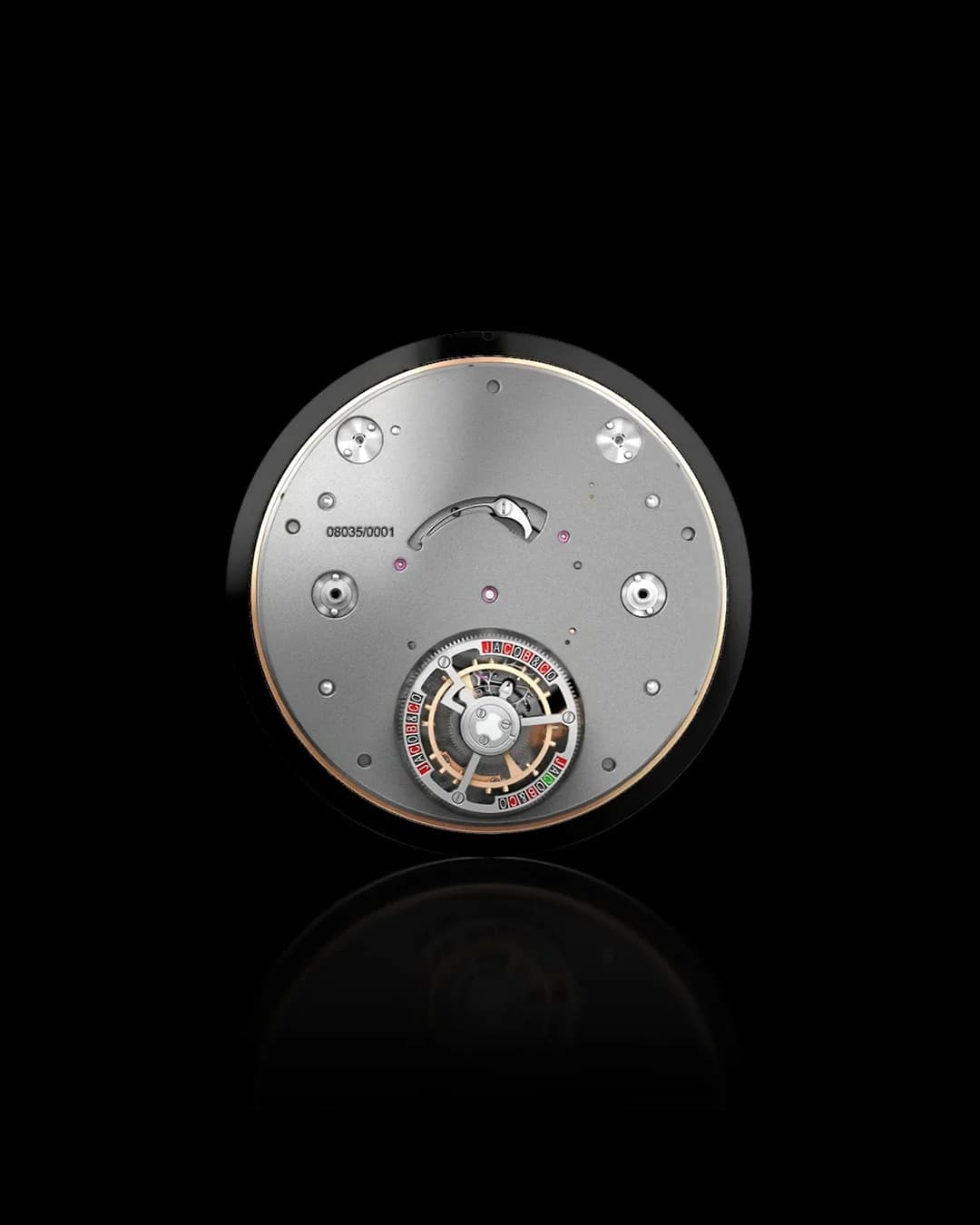 Jacob & Co. Casino Tourbillon – Rose Gold Baguette with Engraving 2