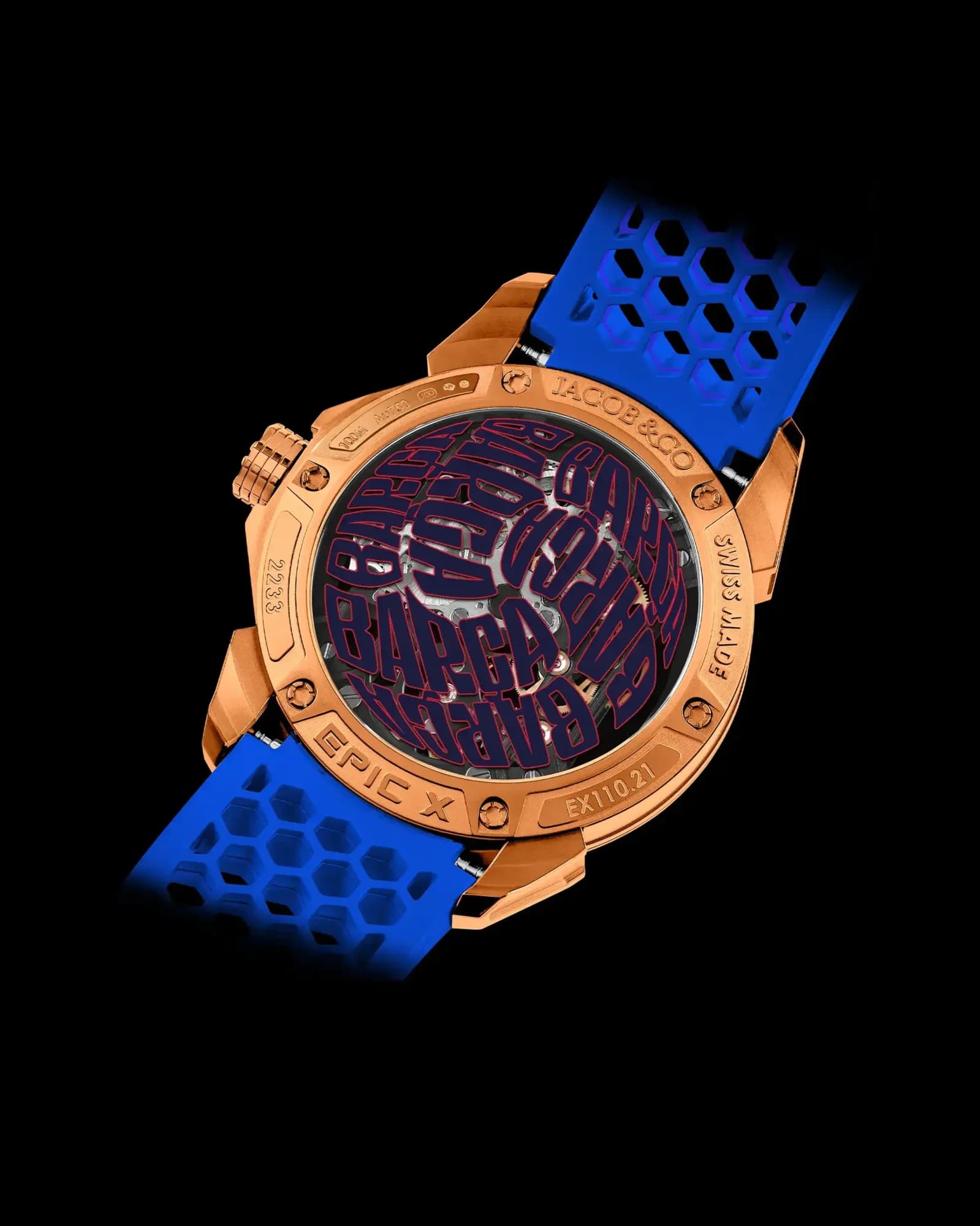 Jacob & Co. Epic X FC Barcelona 125th Anniversary – Rose Gold 3