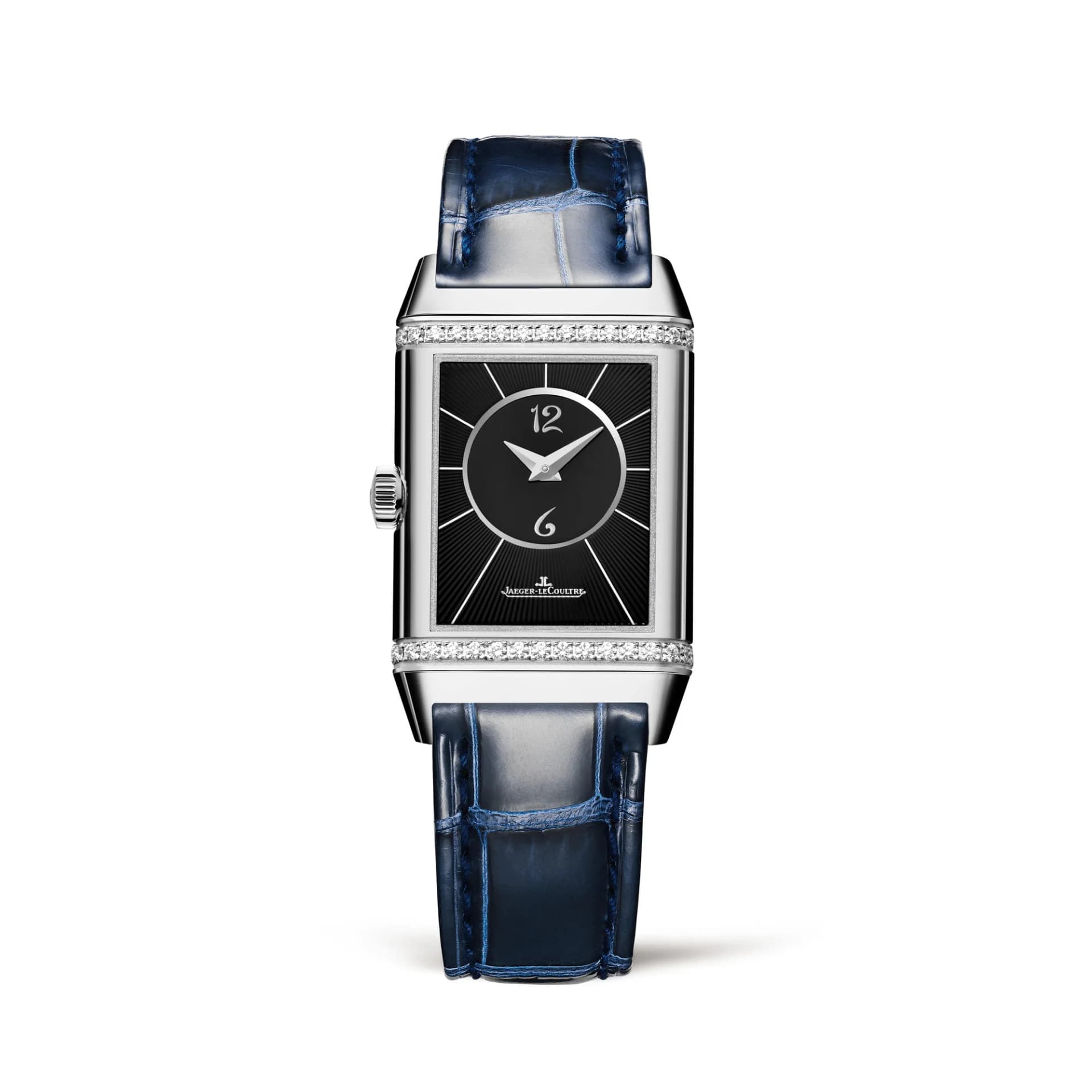 Jaeger-LeCoultre Reverso Classic Duetto – Çelik, 40 x 24 mm, Timsah Derisi Kayış 2