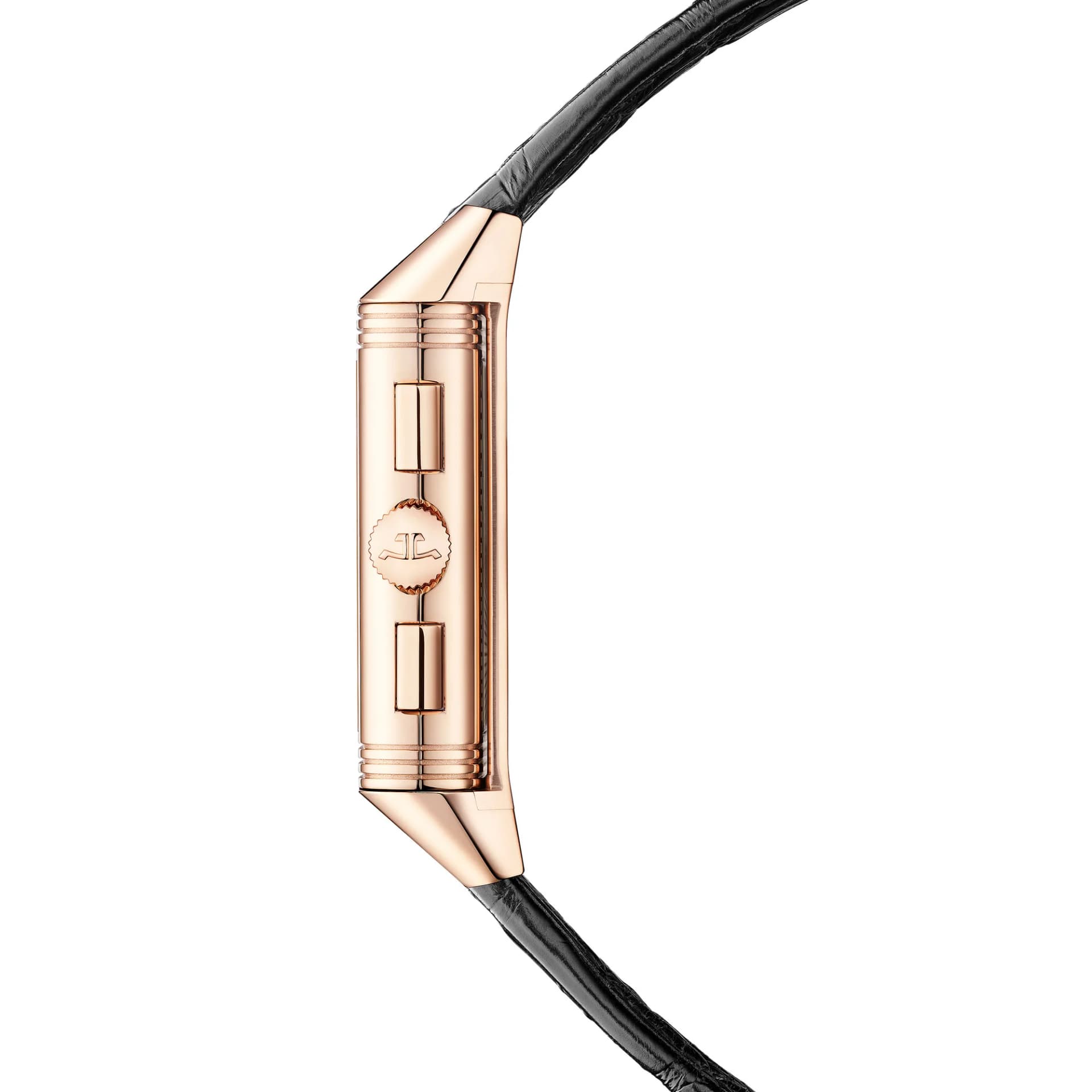 Jaeger-LeCoultre Reverso Tribute Chronograph – Pembe Altın, Altın Sarısı Kadran 3