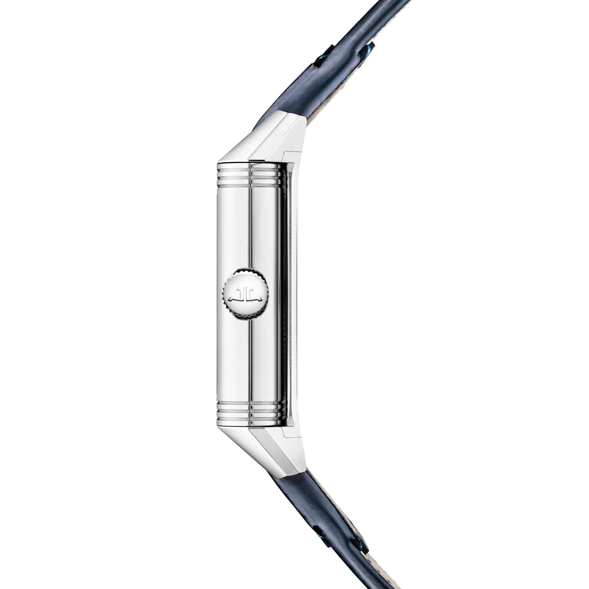 Jaeger-LeCoultre Reverso Tribute Duoface Small Seconds – Çelik, Mavi Kadran 3