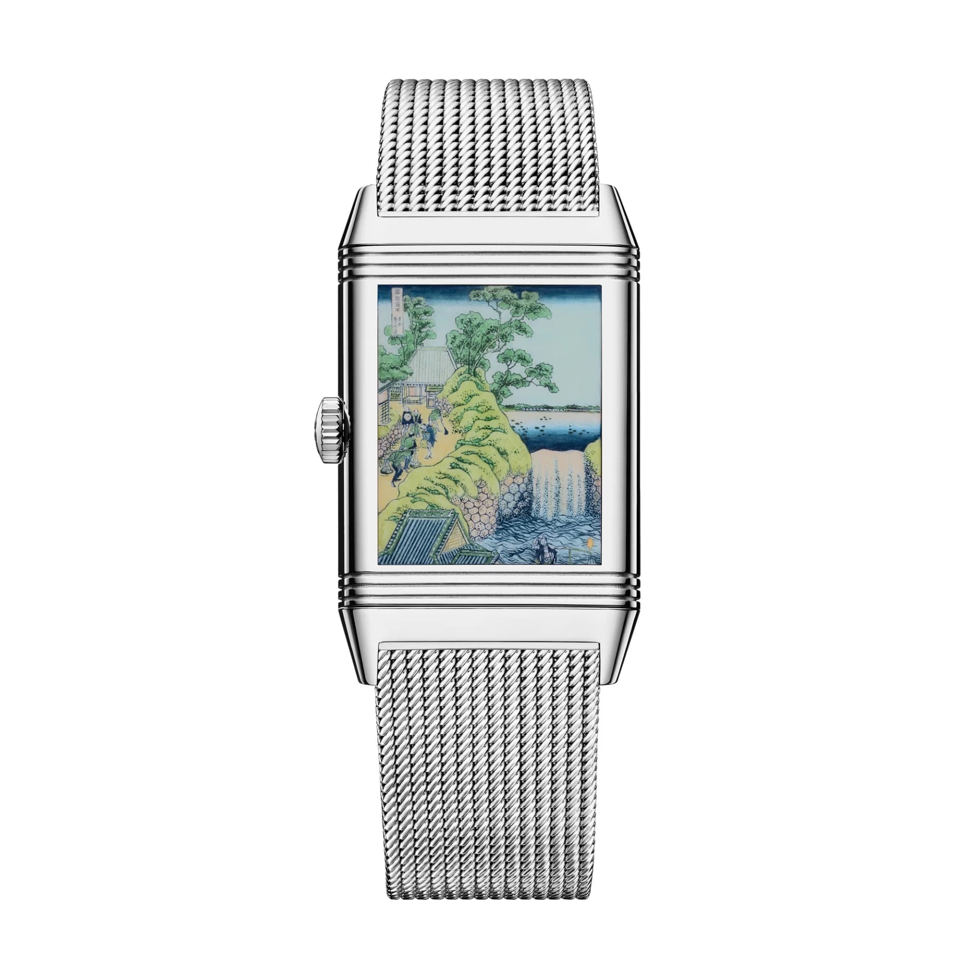 Jaeger-LeCoultre Reverso Tribute Enamel Hokusai The Falls at Aoigaoka 2