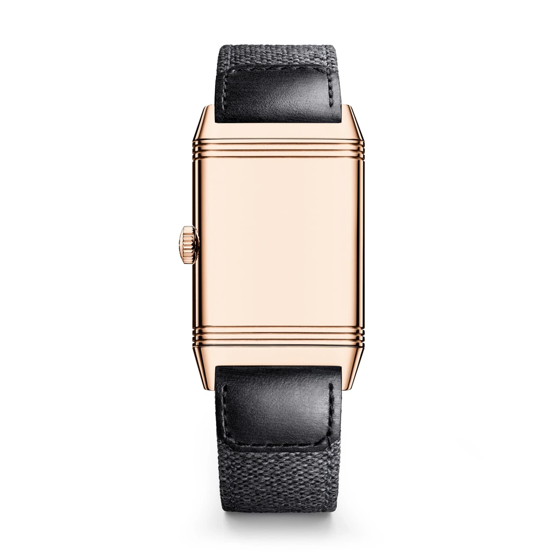 Jaeger-LeCoultre Reverso Tribute Monoface Small Seconds – Pembe Altın, Siyah Kadran 2