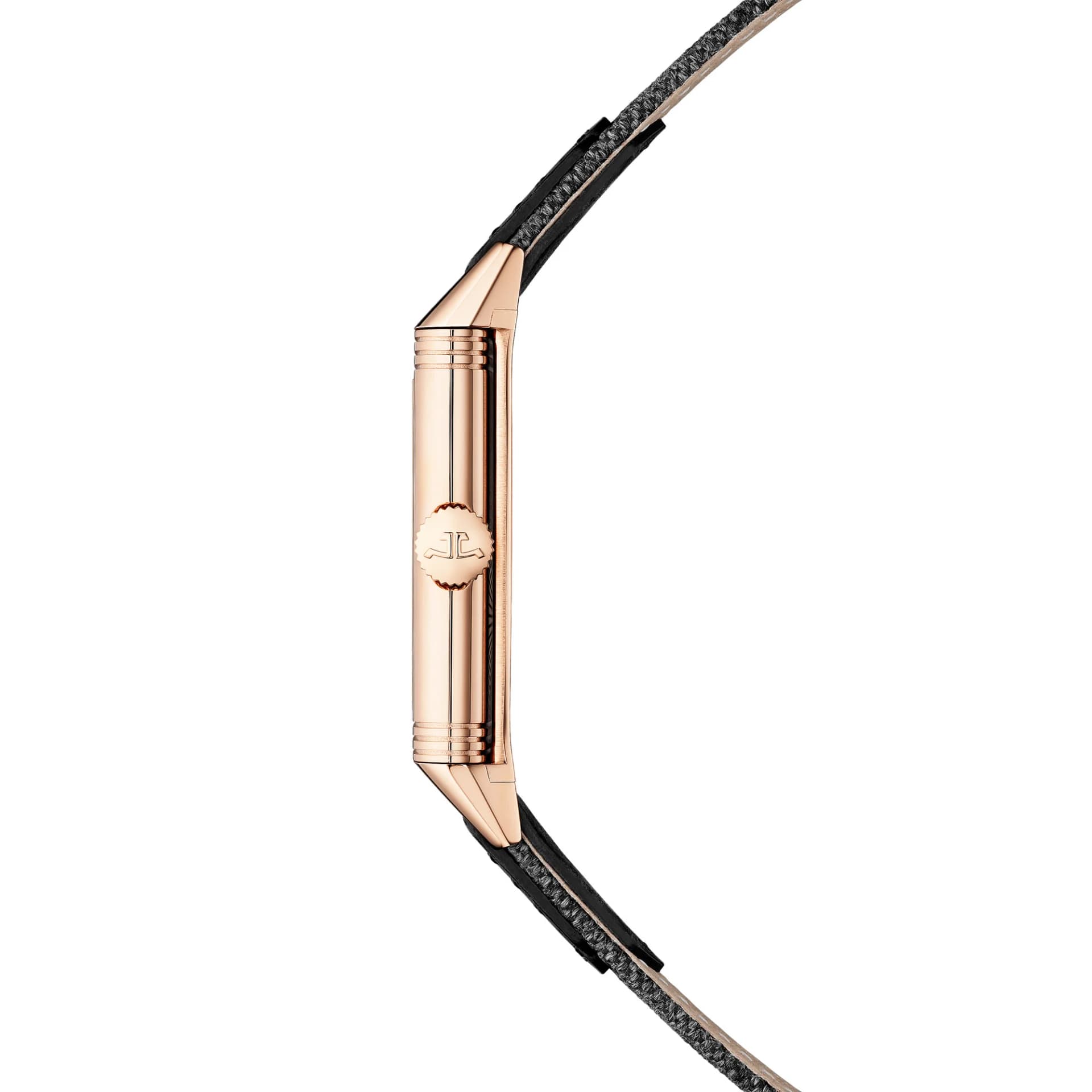 Jaeger-LeCoultre Reverso Tribute Monoface Small Seconds – Pembe Altın, Siyah Kadran 3