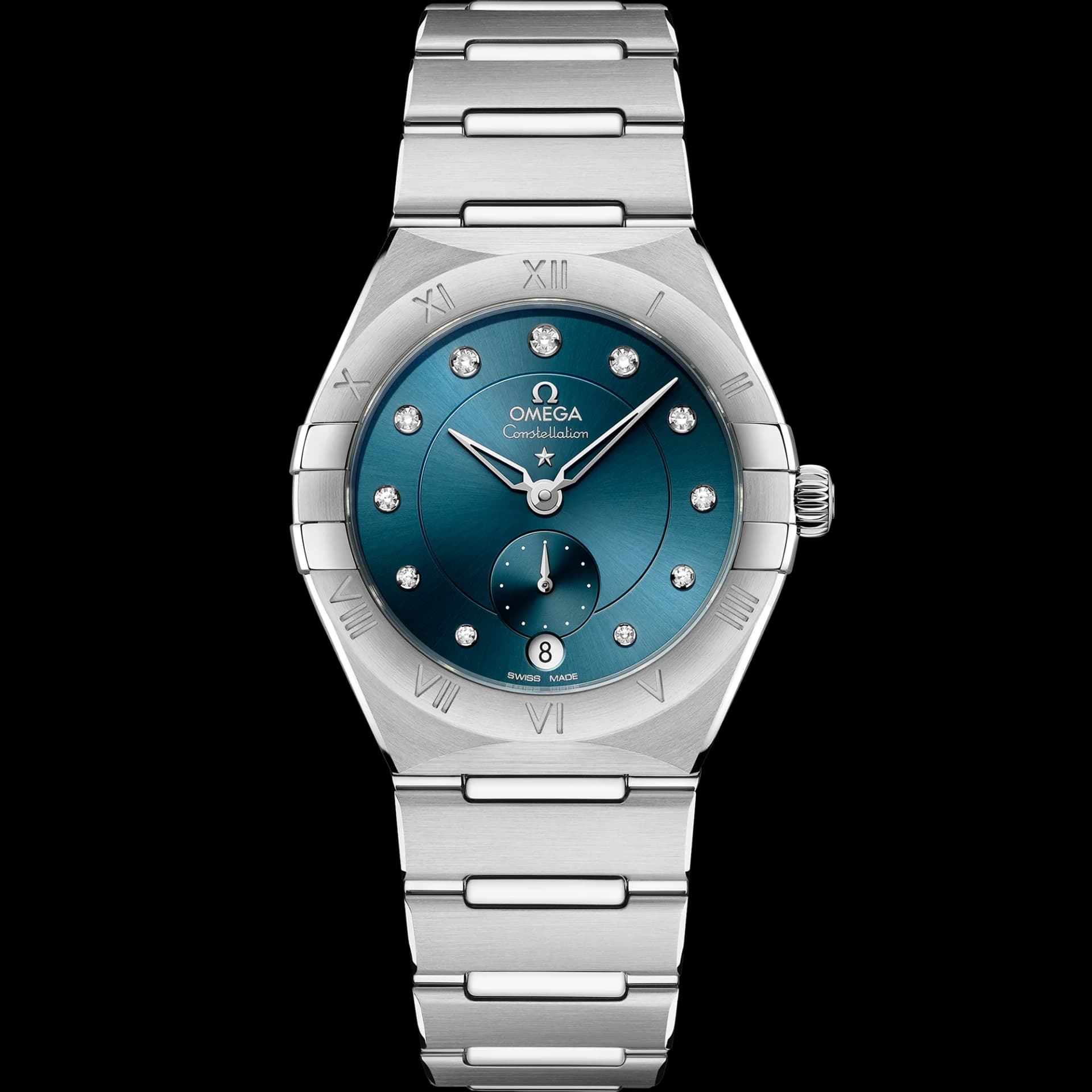 Omega Constellation Co-Axial Master Chronometer Small Seconds 34 mm – Steel on Steel, Blue Dial 1