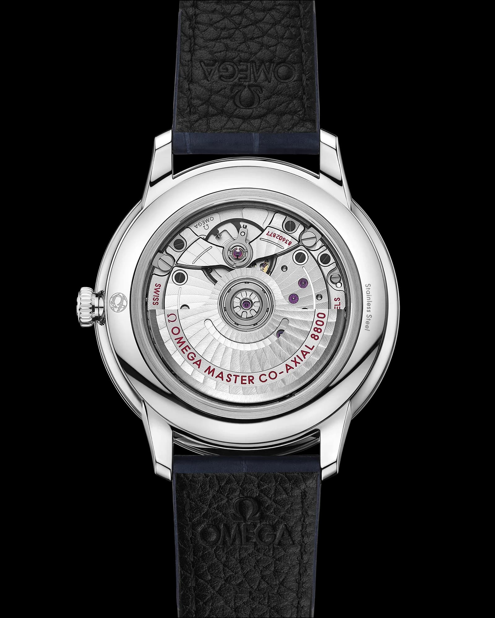 Omega De Ville Prestige Co-Axial Master Chronometer 40 mm – Steel on Leather Strap, Blue Dial 2