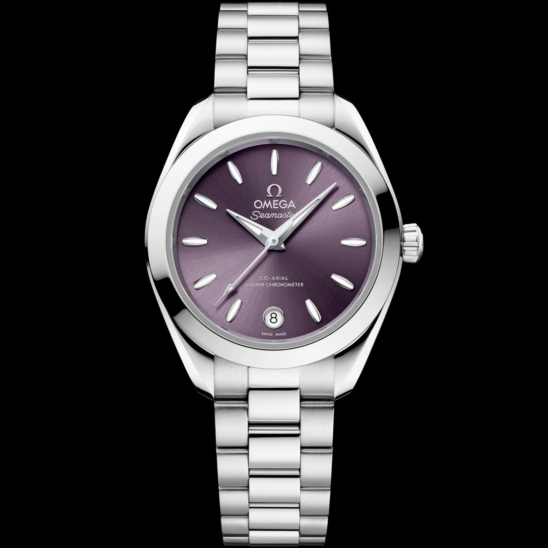 Omega Seamaster Aqua Terra 150M Co-Axial Master Chronometer 30 mm – Steel on Steel, Lavender Dial 1