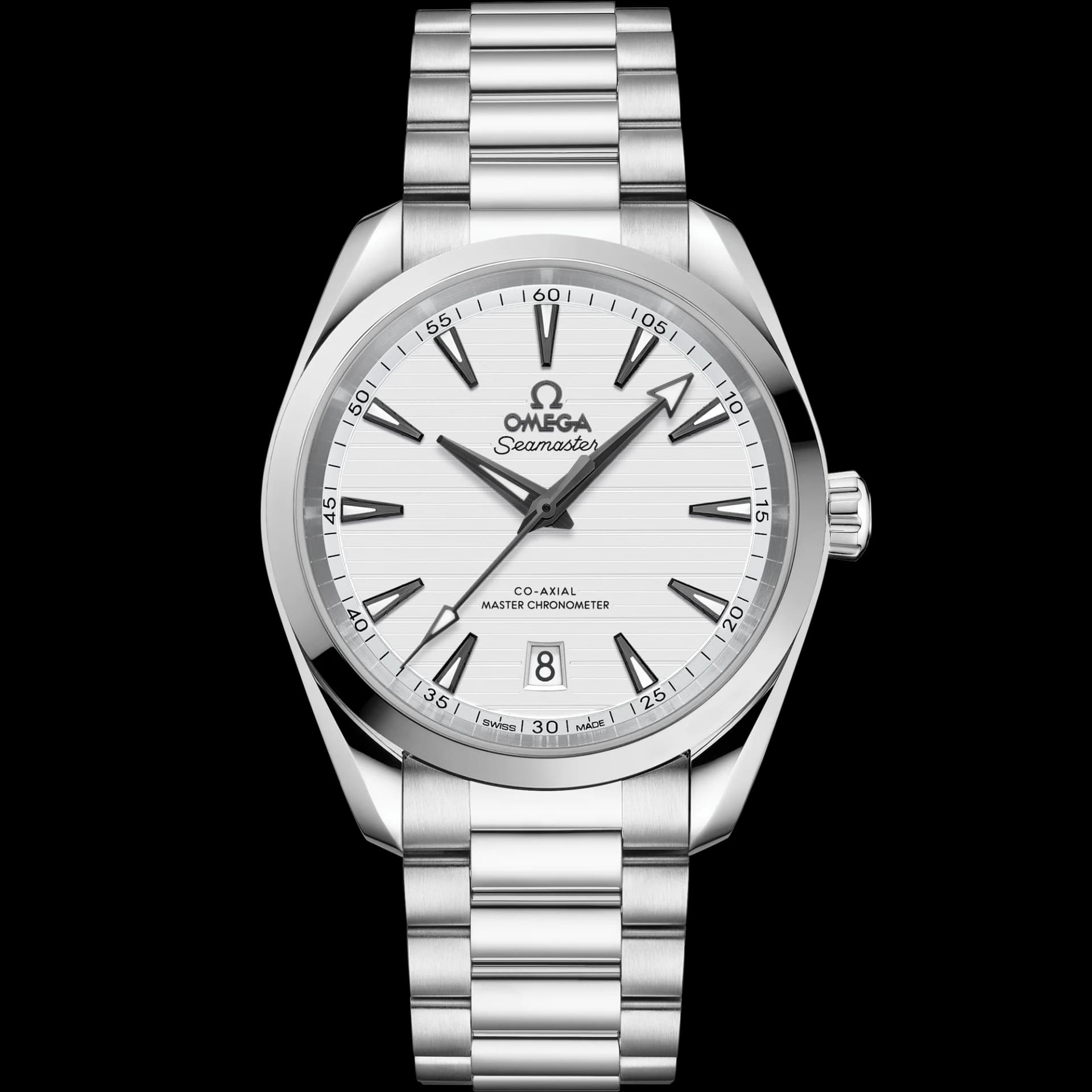 Omega Seamaster Aqua Terra 150M Co-Axial Master Chronometer 38 mm – Steel on Steel, Silver Dial 1