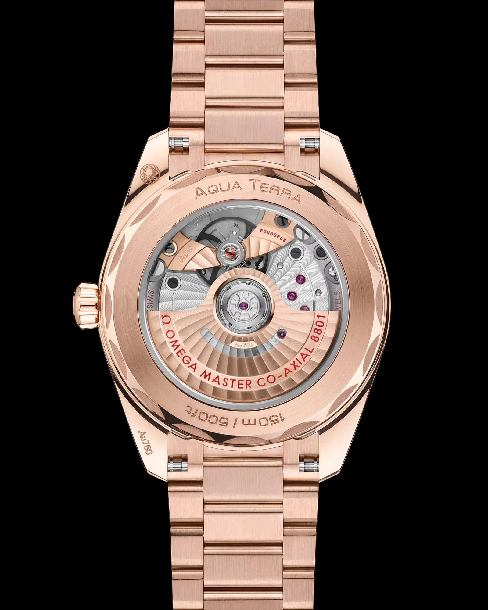 Omega Seamaster Aqua Terra Shades Co-Axial Master Chronometer 38 mm – Sedna Gold on Sedna Gold, Sandstone Dial 2