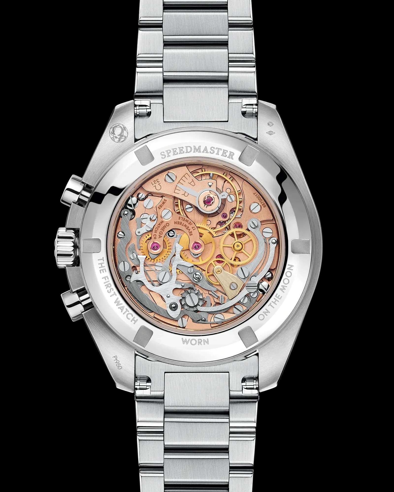 Omega Speedmaster Calibre 321 Professional Chronograph 42 mm – Platinum on Platinum, Black Dial 2