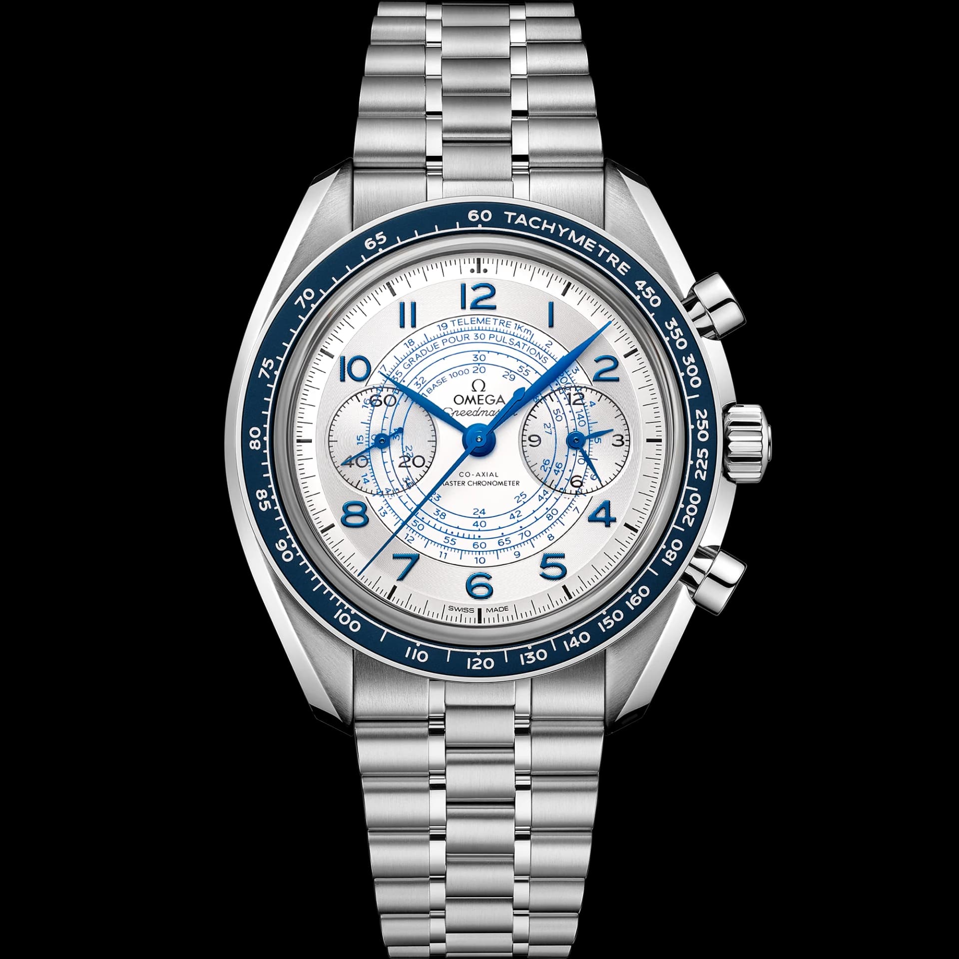 Omega Speedmaster Chronoscope Co-Axial Master Chronometer Chronograph 43 mm – Steel on Steel, Silver Dial 1