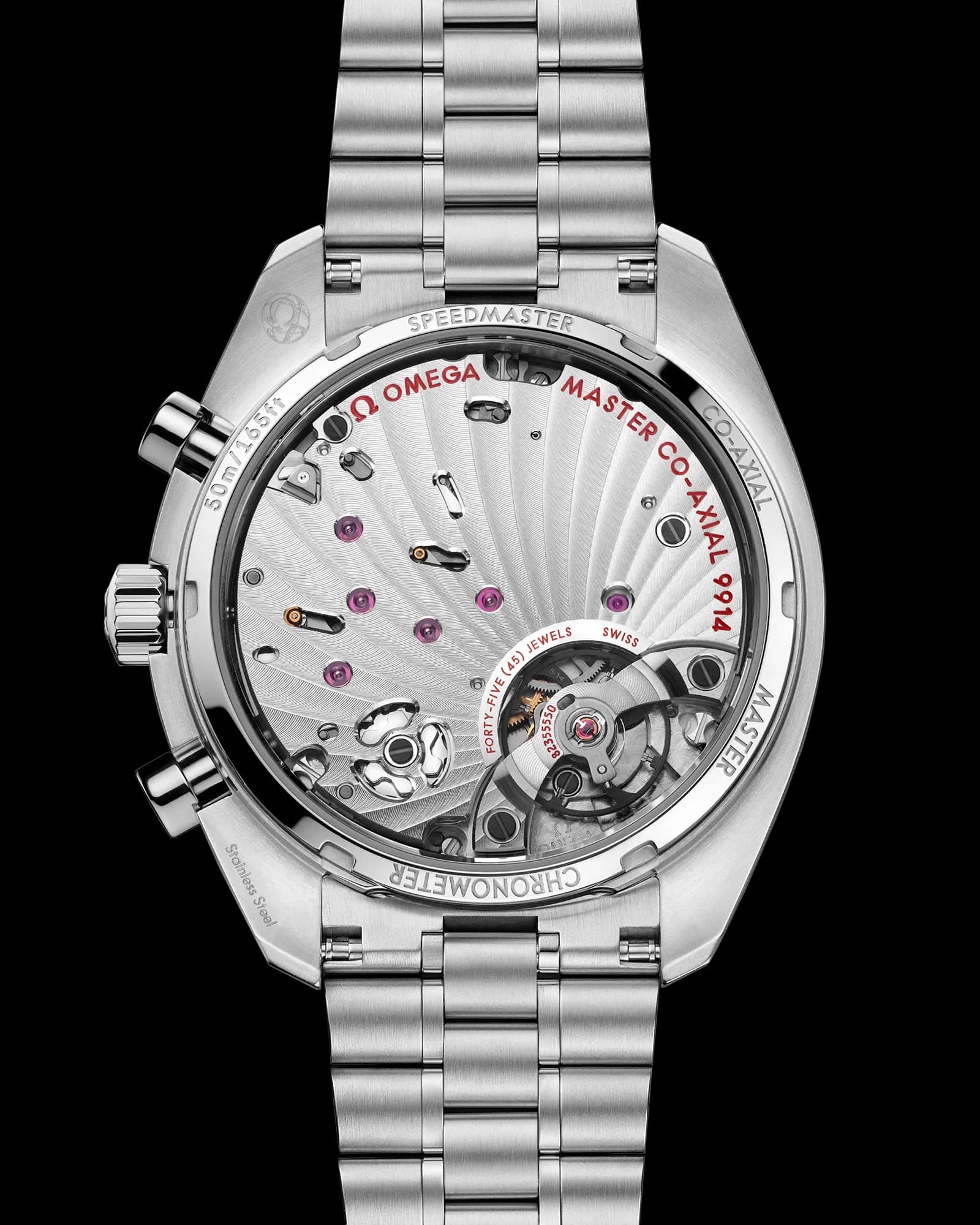 Omega Speedmaster Moonphase Co-Axial Master Chronometer Moonphase Chronograph 43 mm – Steel on Steel, Grey Dial 2
