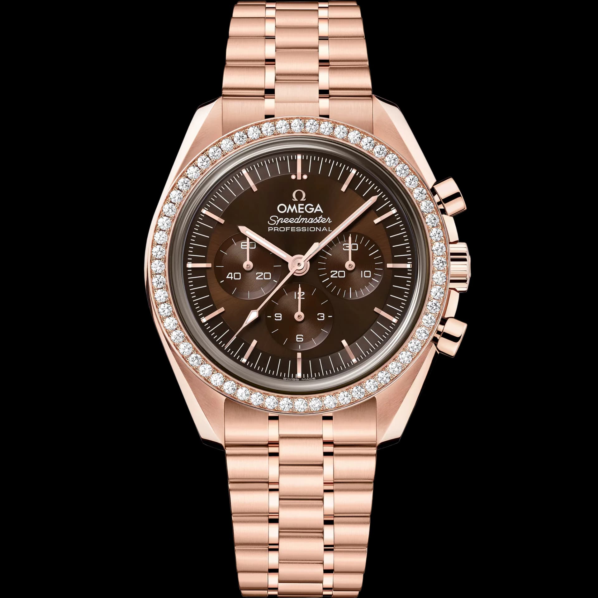 Omega Speedmaster Moonwatch Professional Co-Axial Master Chronometer Chronograph 42 mm – Sedna Gold on Sedna Gold, Brown Dial 1