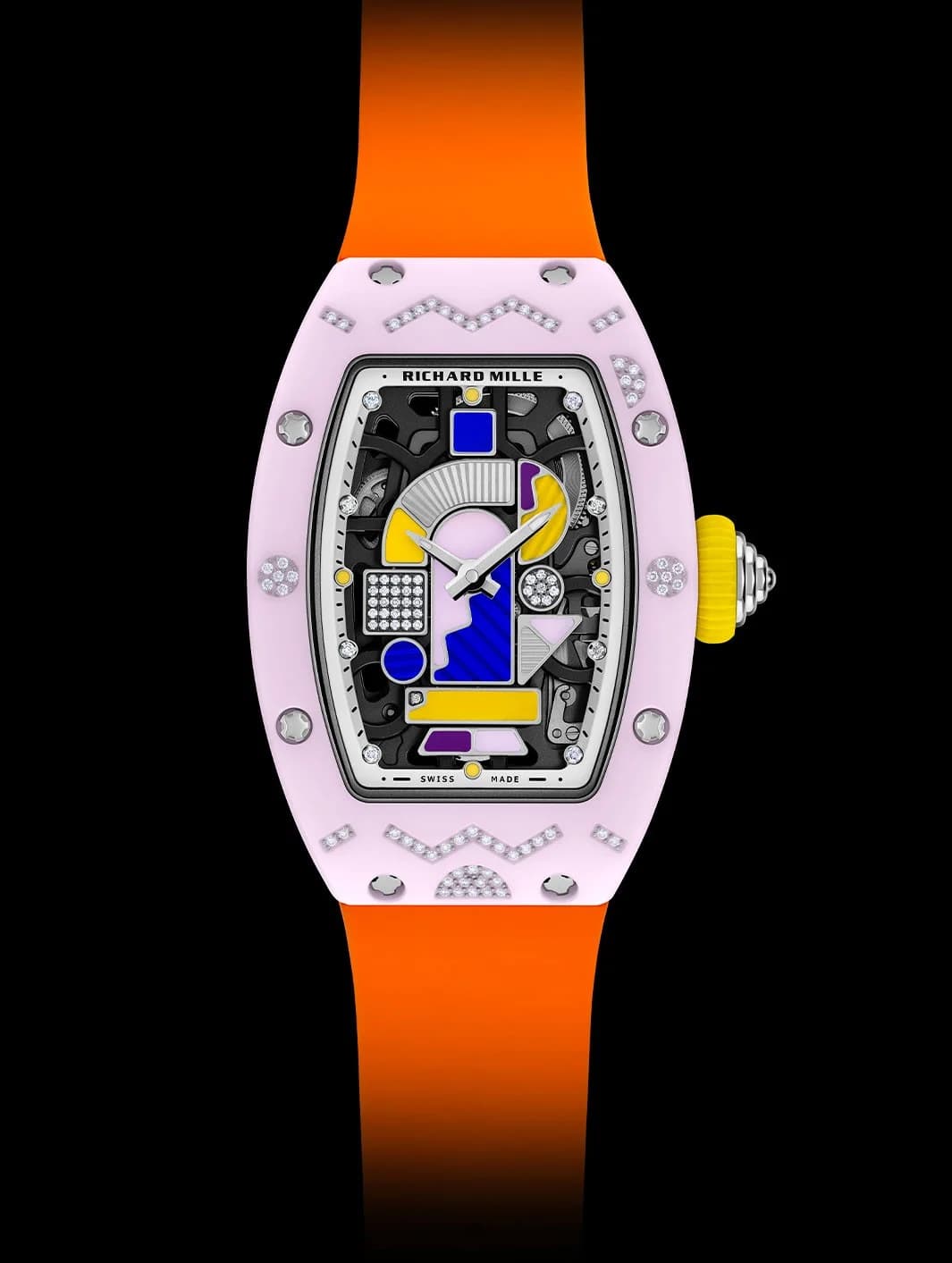 Richard Mille RM 07-01 Coloured Ceramics Blush Pink 1