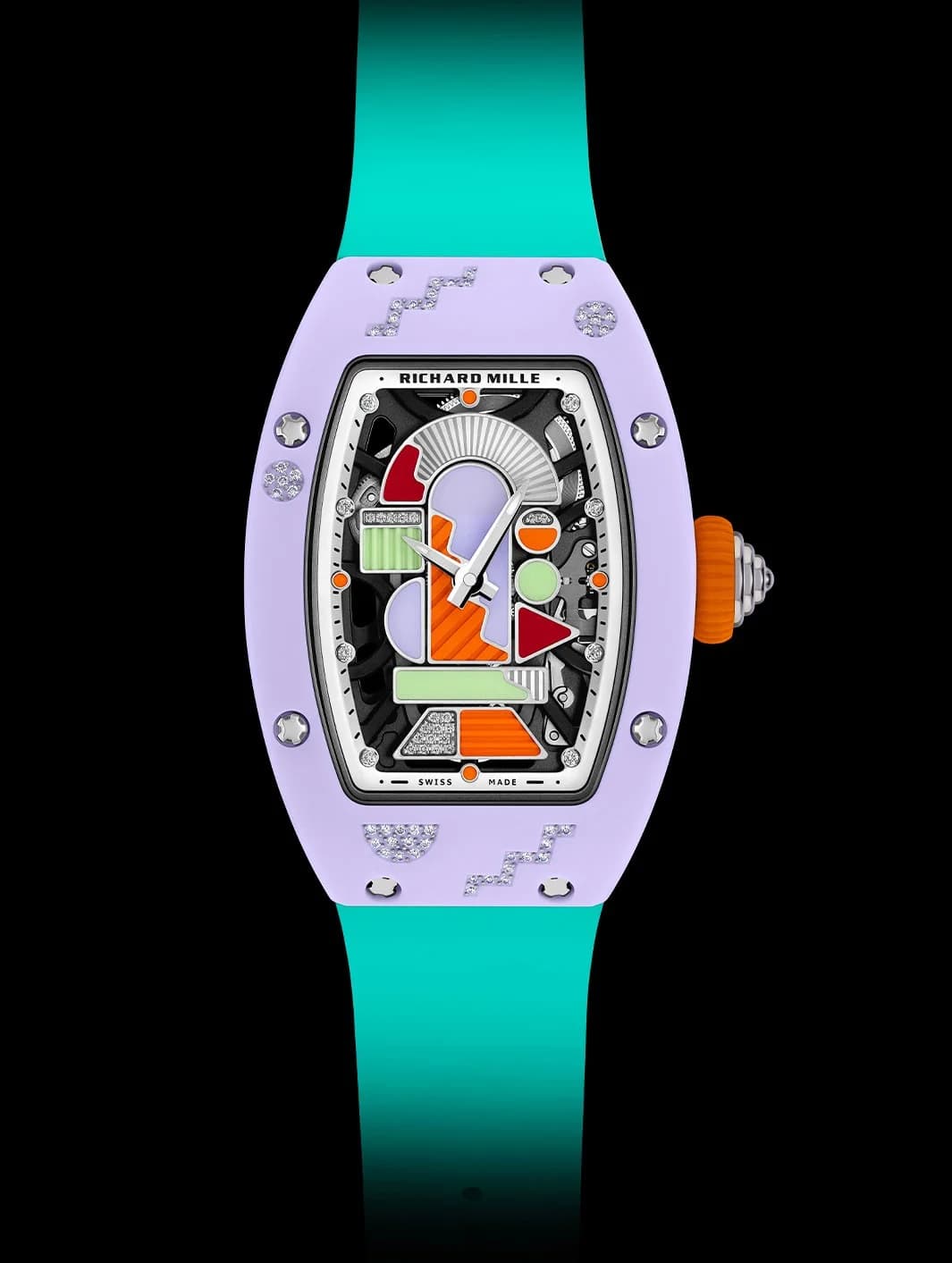 Richard Mille RM 07-01 Coloured Ceramics Lavender Pink 1