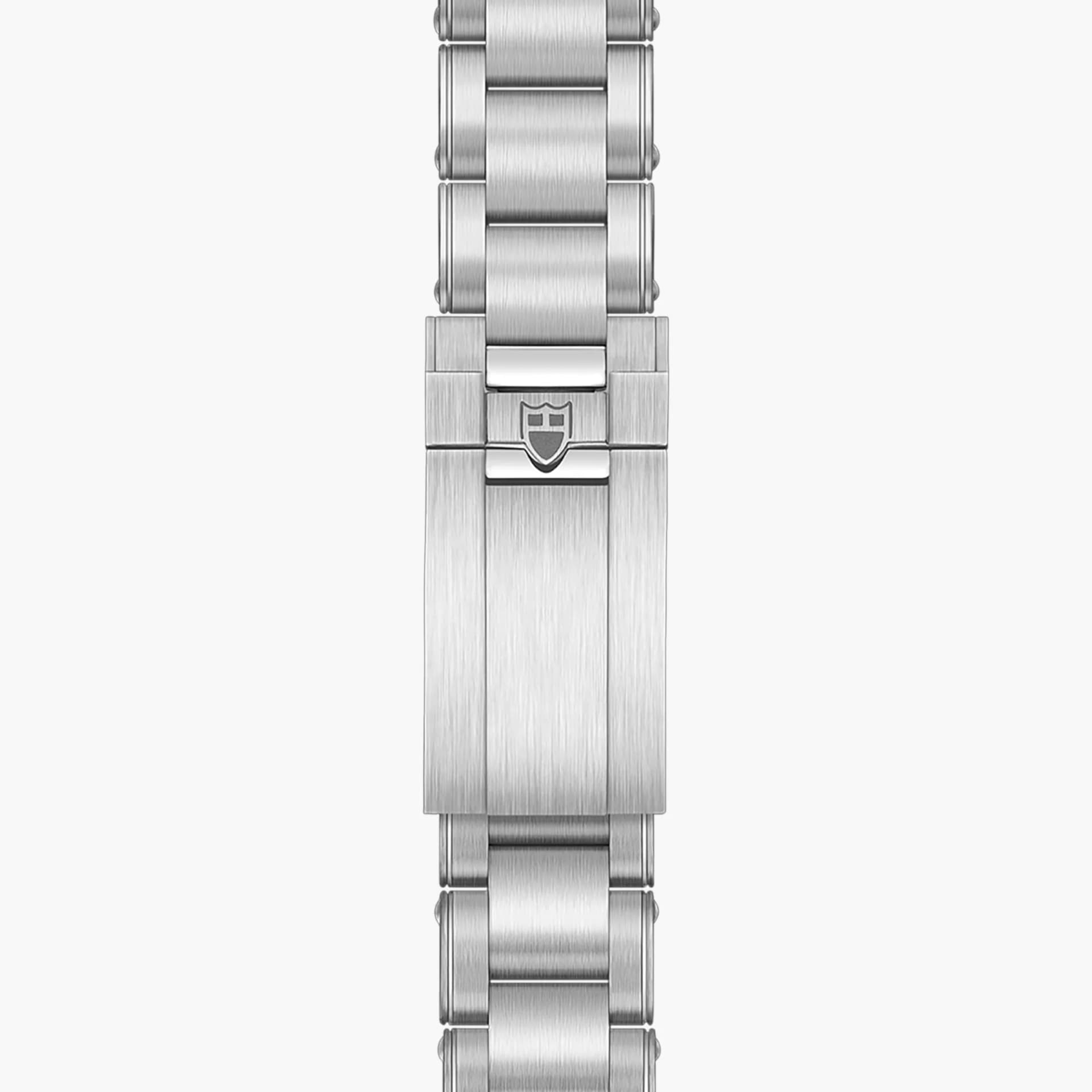 Tudor Black Bay – 41 mm, Black Dial, 3-Link Steel Bracelet, Burgundy Bezel 3