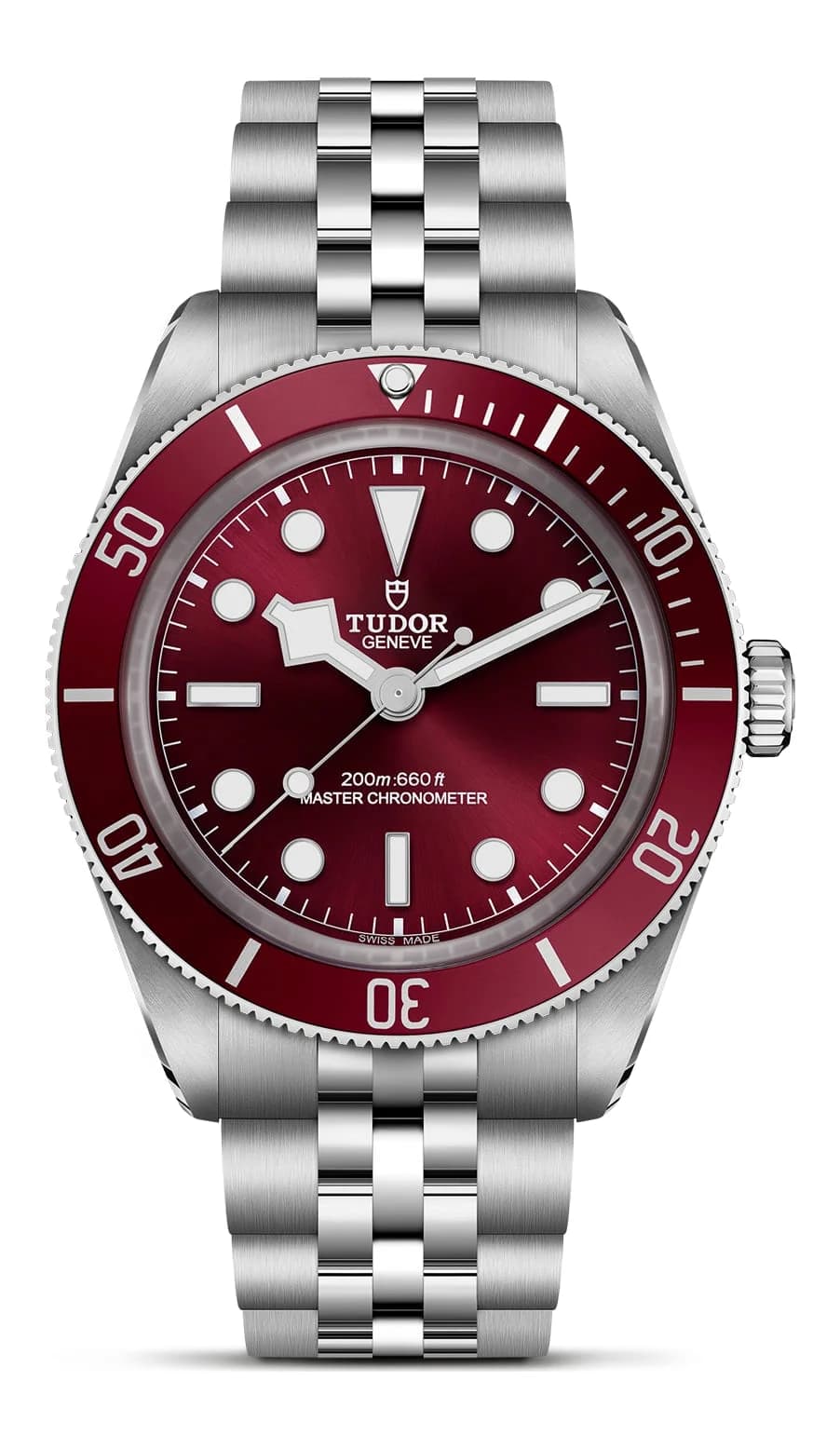 Tudor Black Bay 58 – 39 mm, Burgundy Dial, 5-Link Steel Bracelet 1