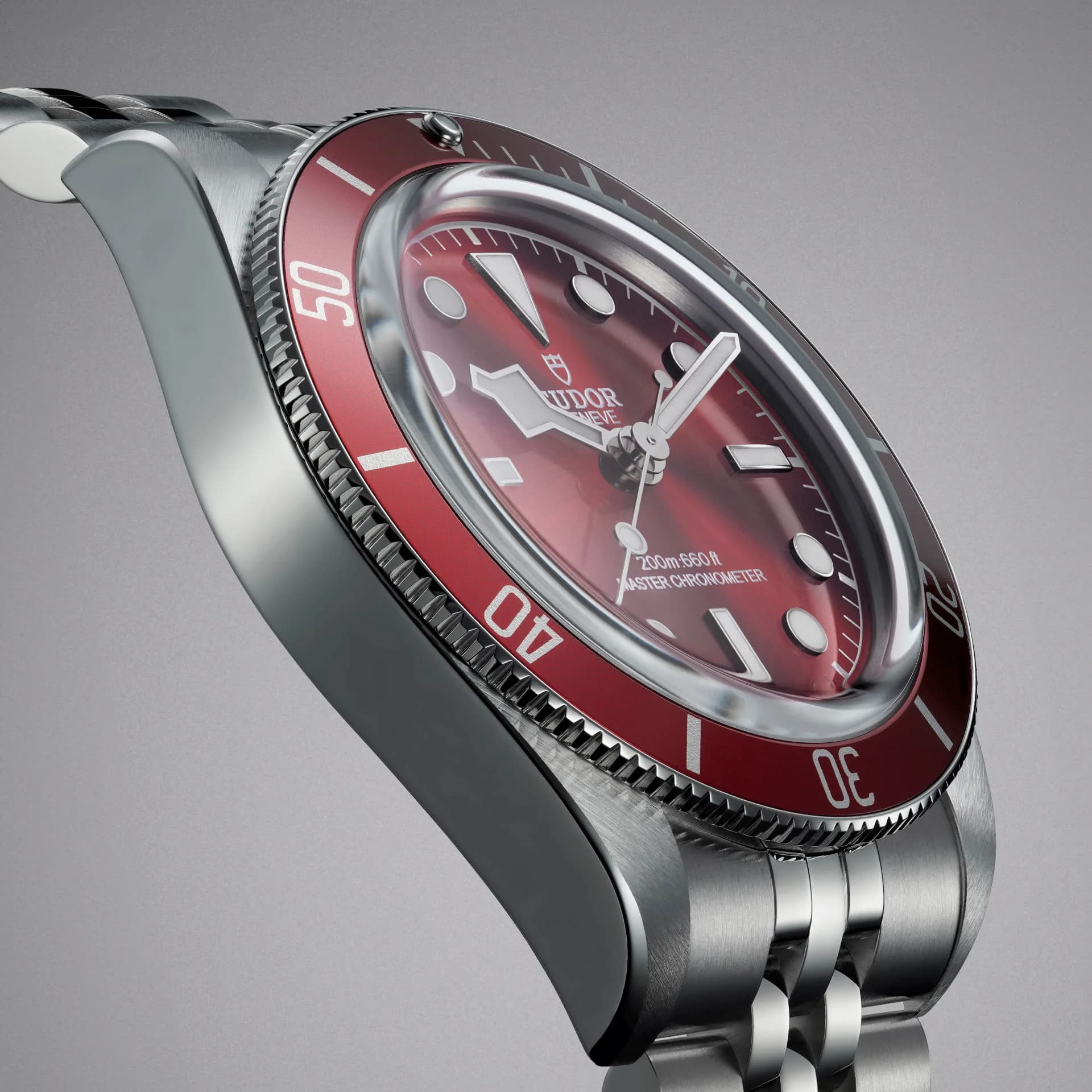Tudor Black Bay 58 – 39 mm, Burgundy Dial, 5-Link Steel Bracelet 2