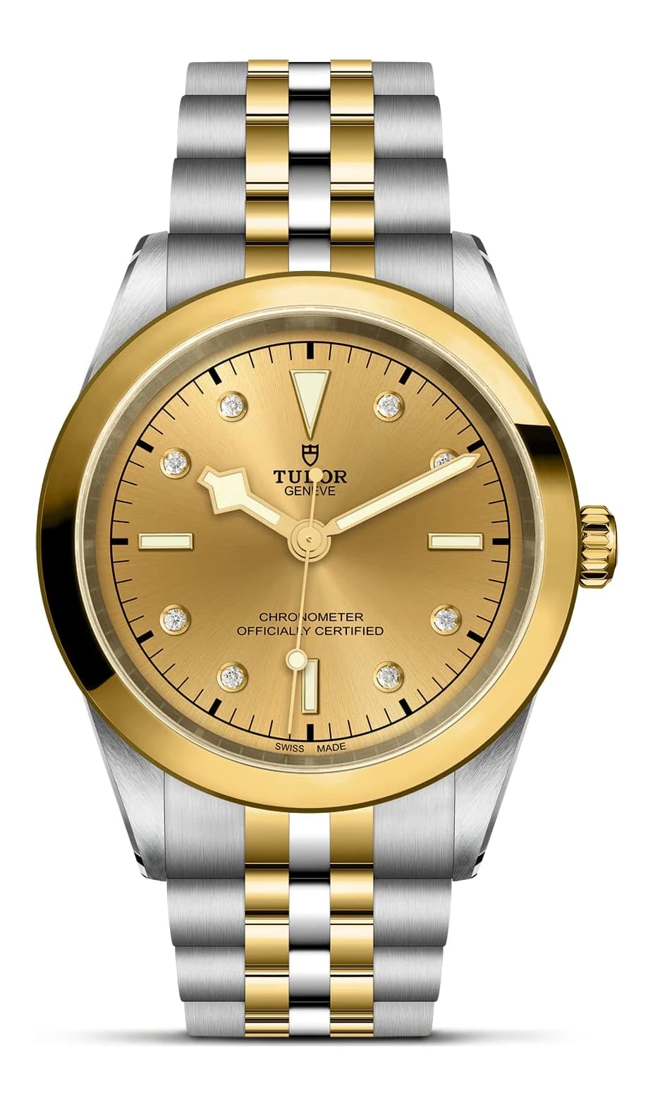 Tudor Black Bay One 41 S&G – Champagne Diamond-Set Dial, Steel and Yellow Gold Bracelet 1