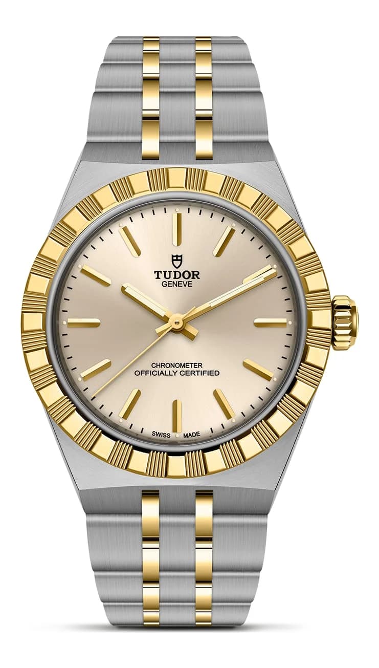 Tudor Royal – 30 mm Steel and Yellow Gold, Ivory Dial, Steel and Yellow Gold Bracelet 1