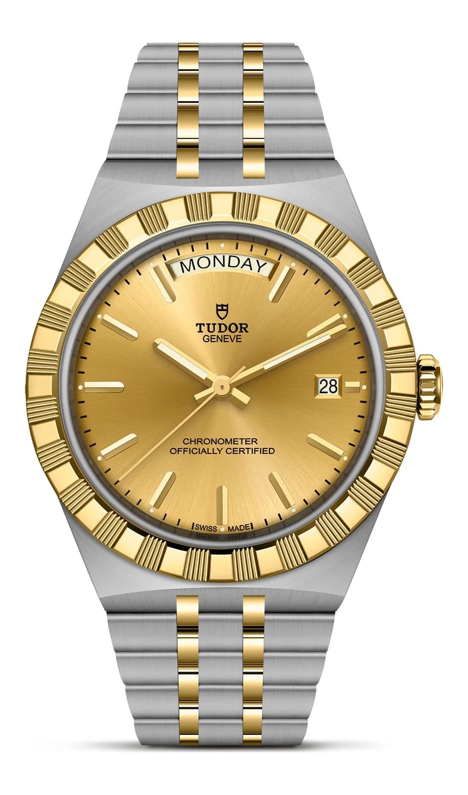 Tudor Royal – 40 mm Steel and Yellow Gold, Champagne Dial, Steel and Yellow Gold Bracelet 1