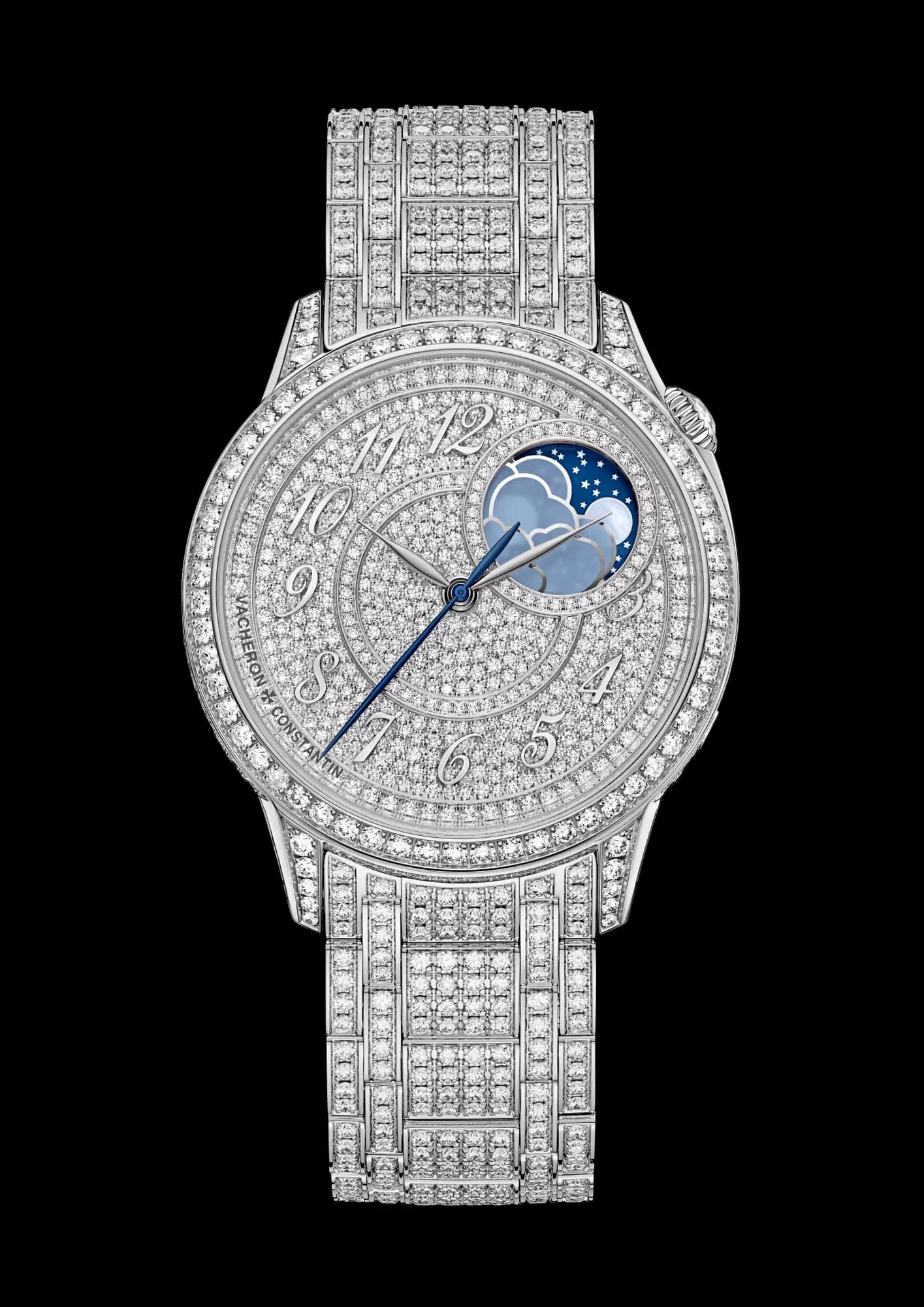 Vacheron Constantin Égérie Moon Phase Jewellery 37 mm White Gold 1