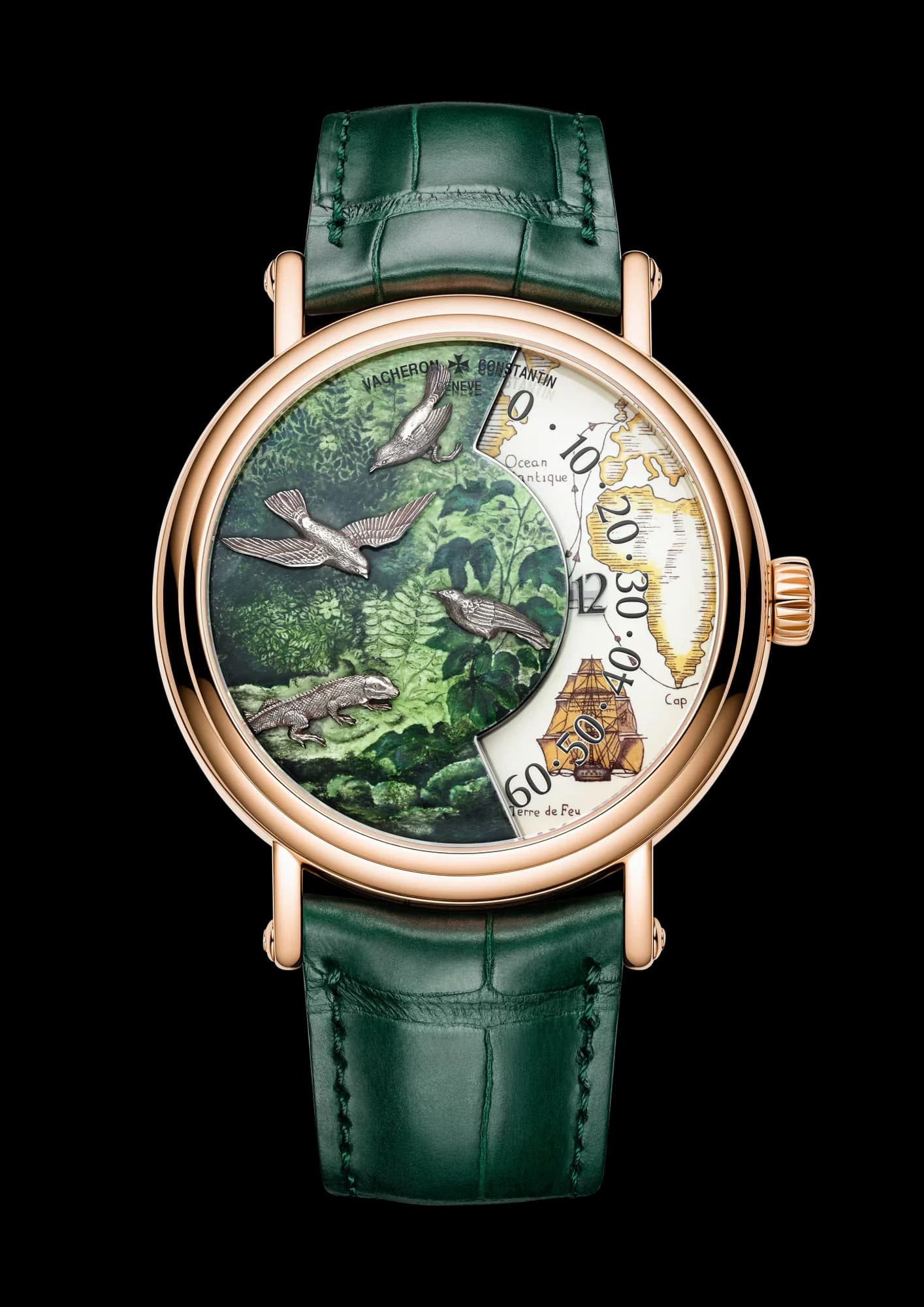 Vacheron Constantin Métiers d'Art Tribute to Explorer Naturalists - Cap de Bonne-Espérance 41 mm Pink Gold 1