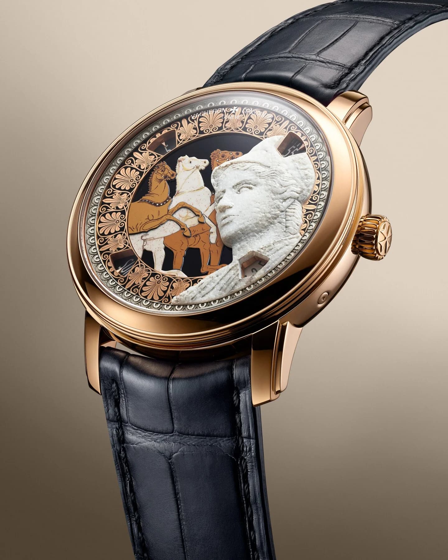 Vacheron Constantin Métiers d'Art Tribute to Great Civilisations - Athéna de Velletri 42 mm Pink Gold 3