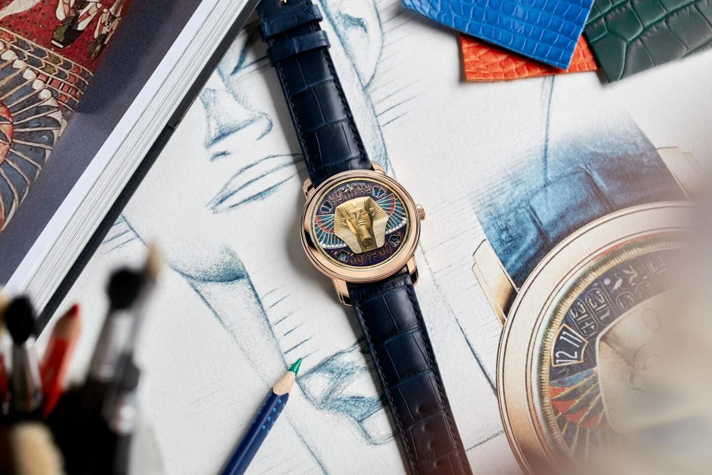 Vacheron Constantin Métiers d'Art Tribute to Great Civilisations - Grand Sphinx de Tanis 42 mm Pink Gold 3