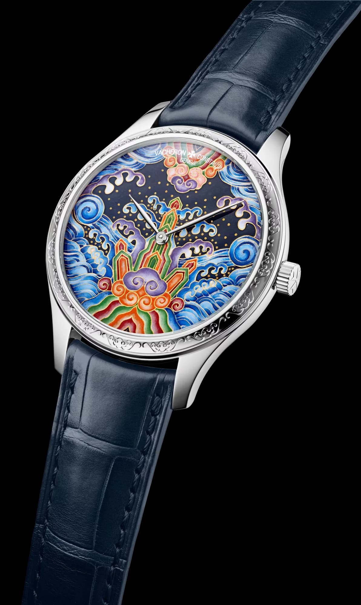 Vacheron Constantin Métiers d'Art Tribute to Traditional Symbols - Eternal Flow 38 mm White Gold 3