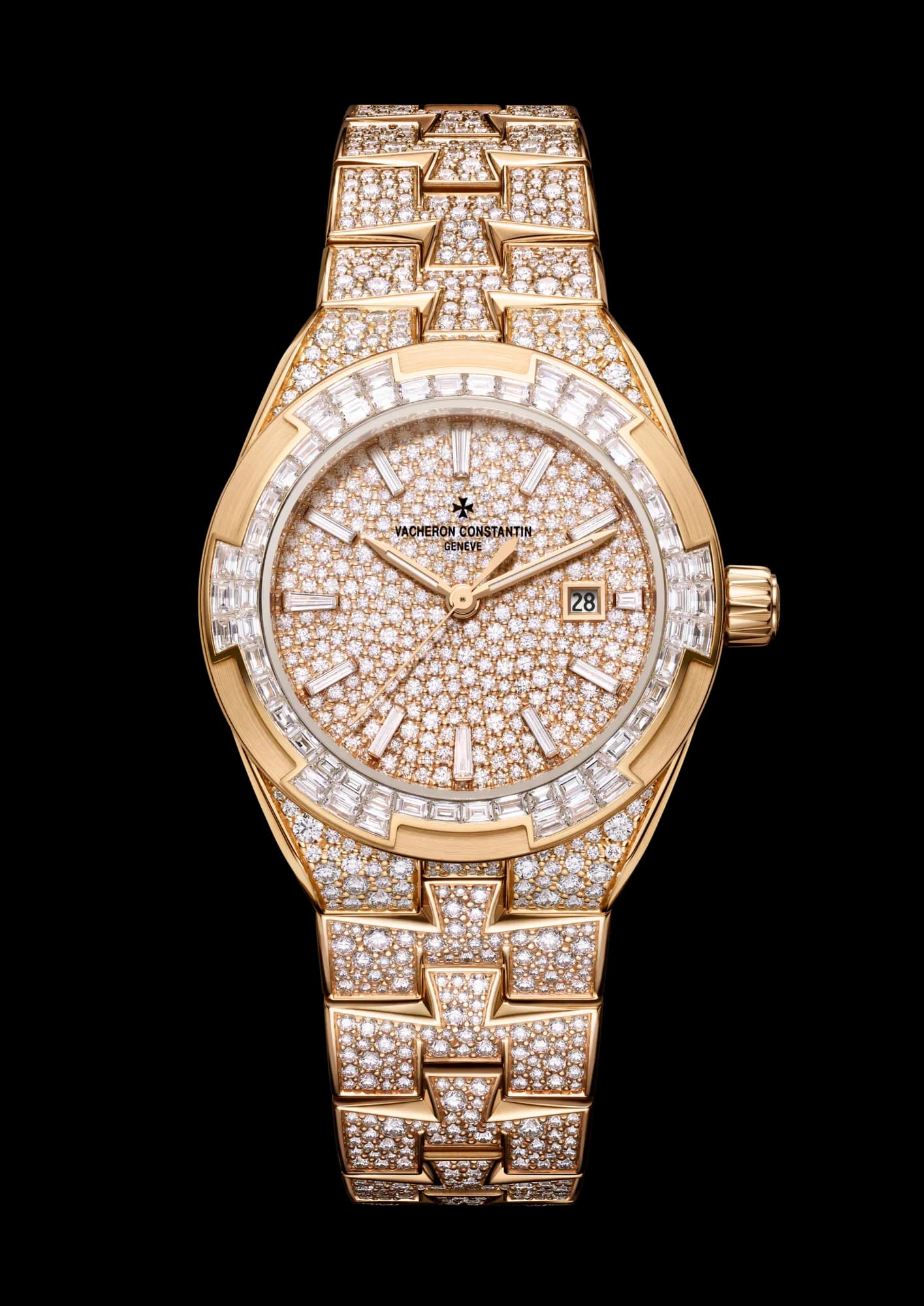 Vacheron Constantin Overseas Self-Winding High Jewellery 35 mm Pink Gold 1