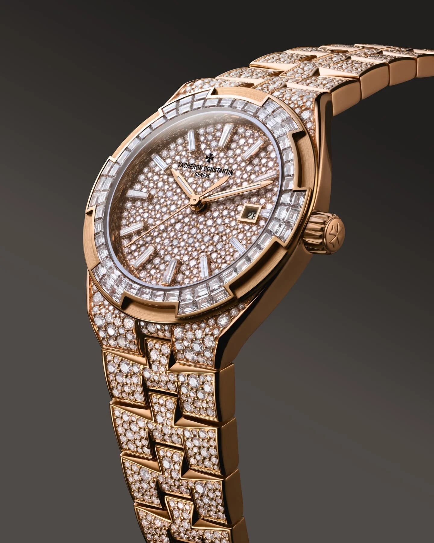Vacheron Constantin Overseas Self-Winding High Jewellery 35 mm Pink Gold 2