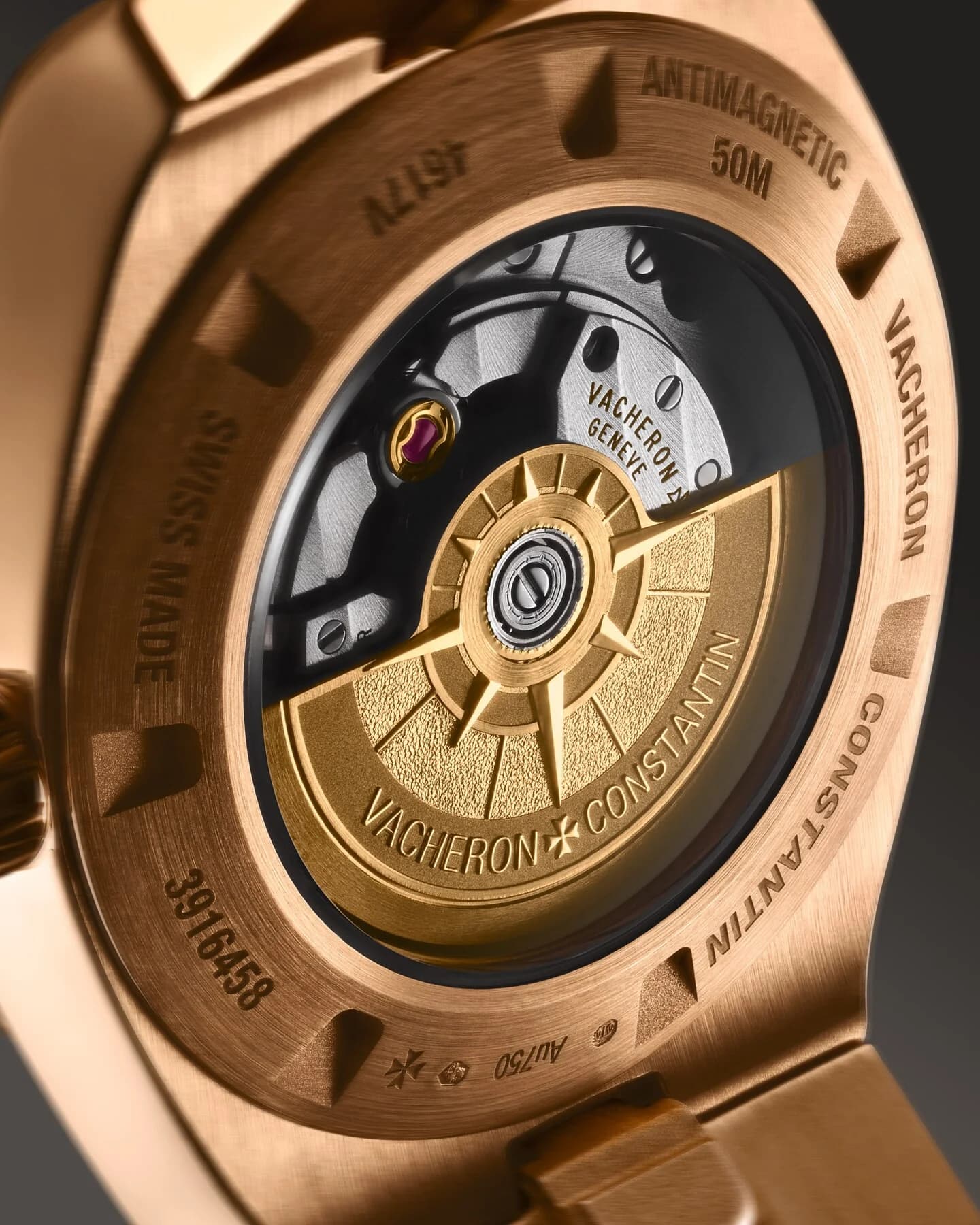 Vacheron Constantin Overseas Self-Winding High Jewellery 35 mm Pink Gold 3