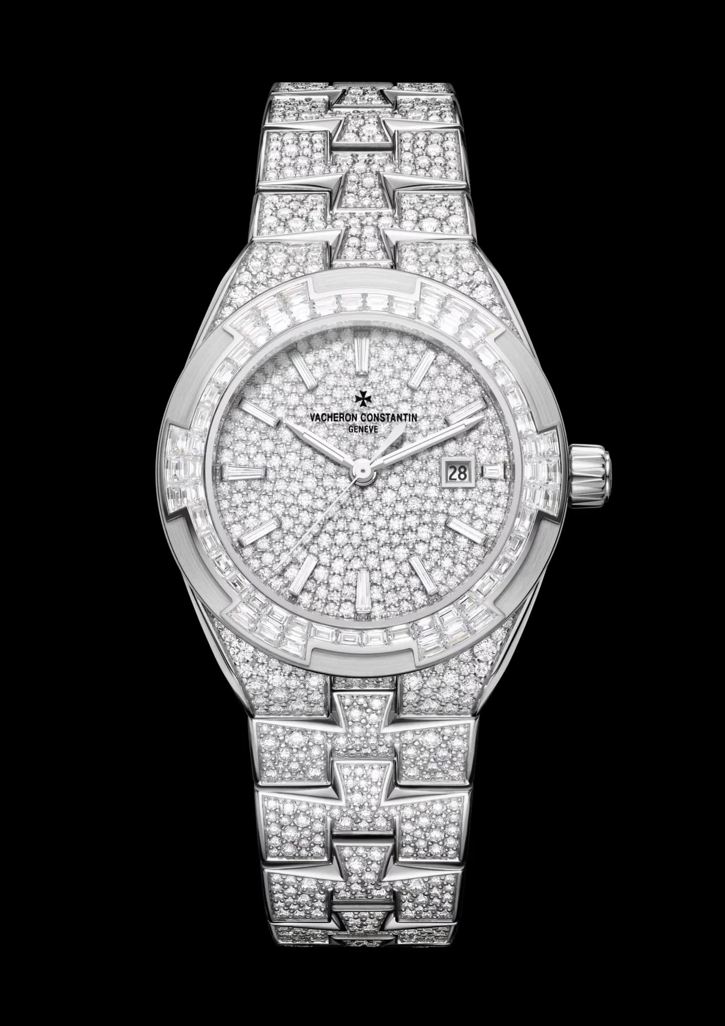 Vacheron Constantin Overseas Self-Winding High Jewellery 35 mm White Gold 1