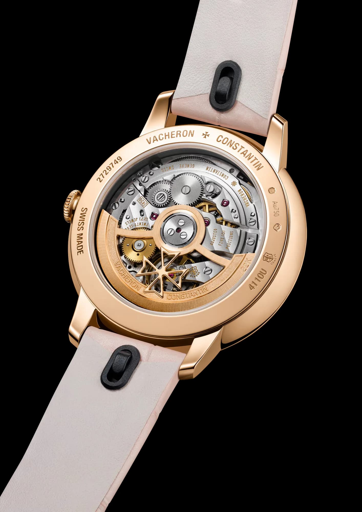 Vacheron Constantin Patrimony Self-Winding 36.5 mm Pink Gold – Pudra Pembe Kadran 3