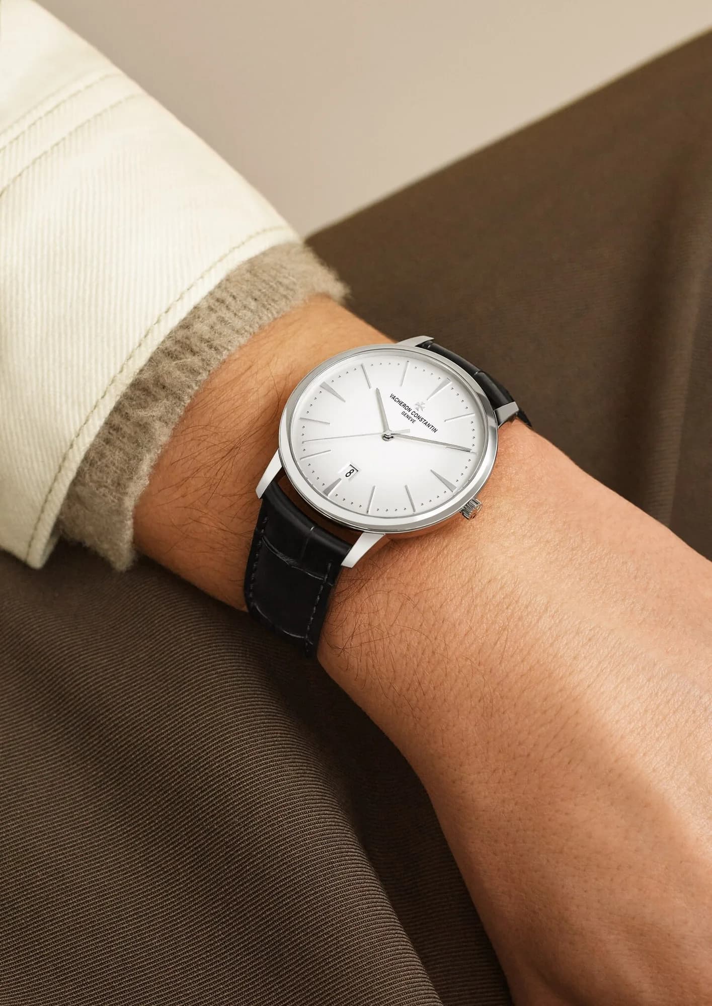 Vacheron Constantin Patrimony Self-Winding 40 mm White Gold – Siyah Kayış 3