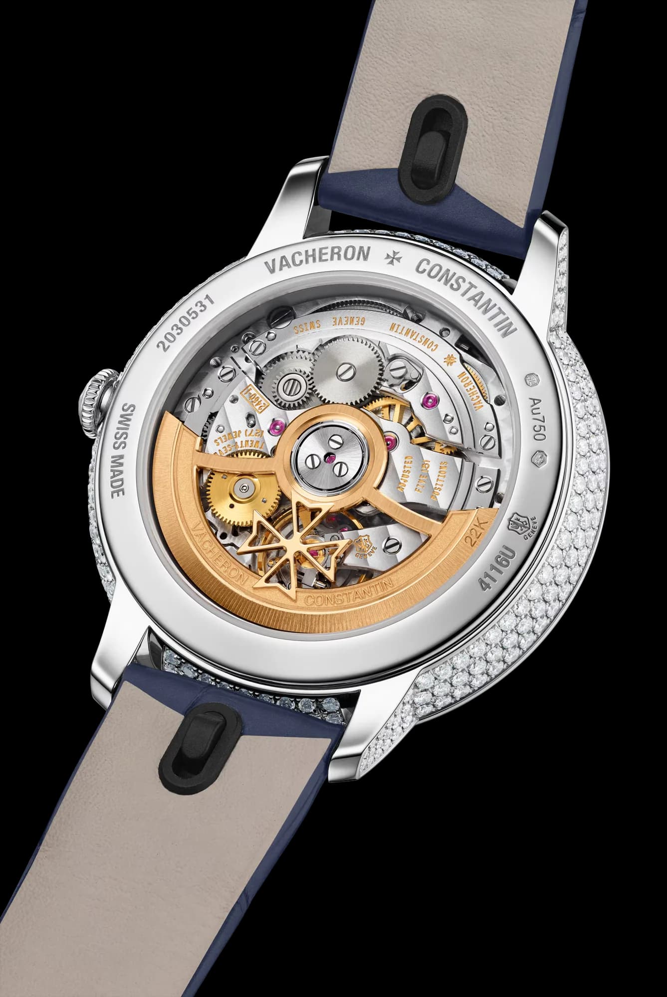 Vacheron Constantin Patrimony Self-Winding Jewellery 37 mm White Gold 3