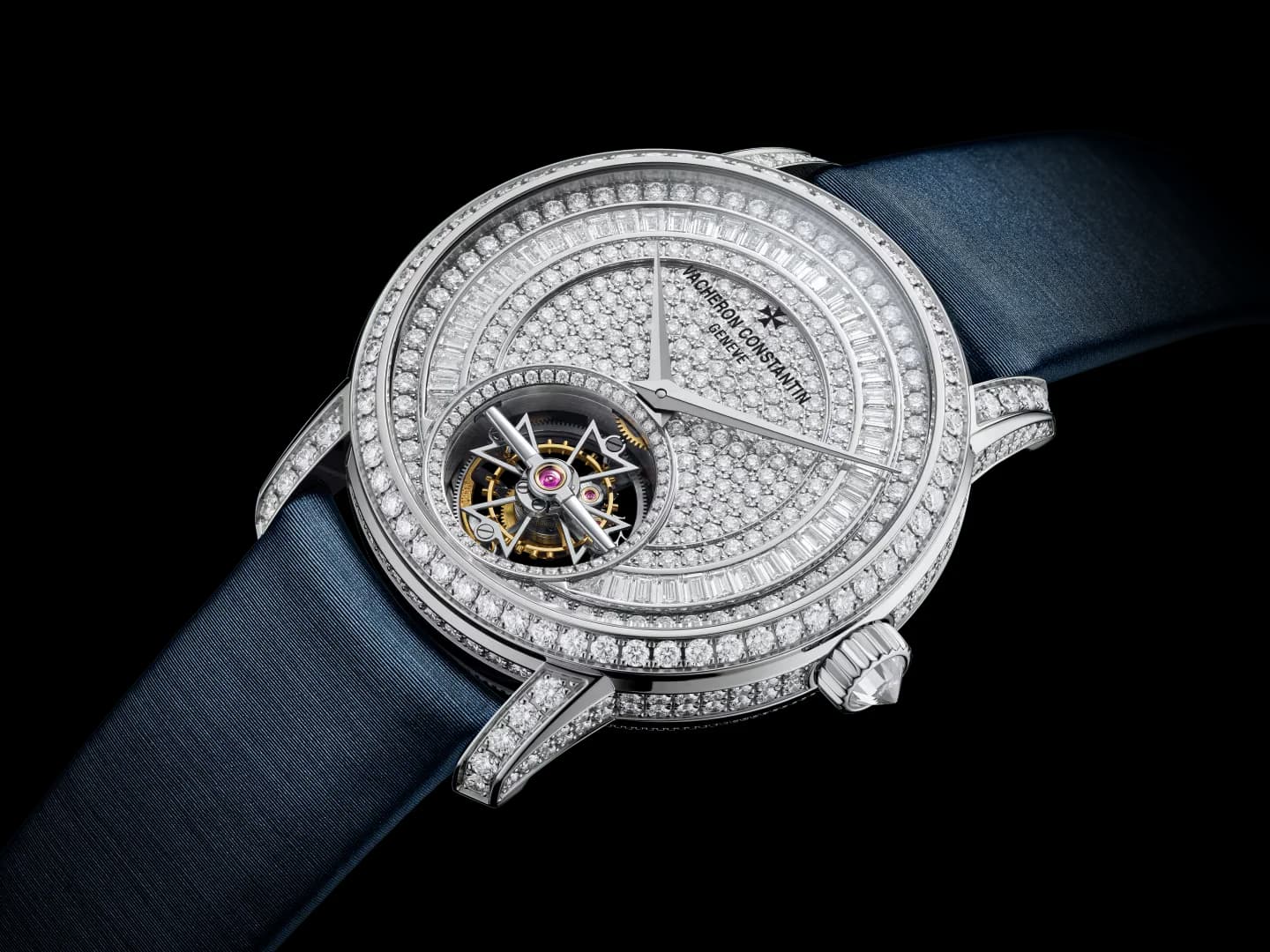 Vacheron Constantin Traditionnelle Tourbillon Jewellery 39 mm White Gold 2