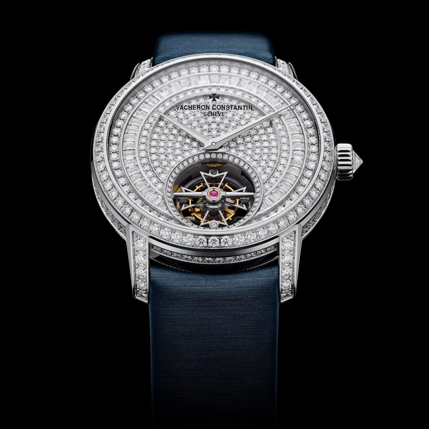 Vacheron Constantin Traditionnelle Tourbillon Jewellery 39 mm White Gold 3