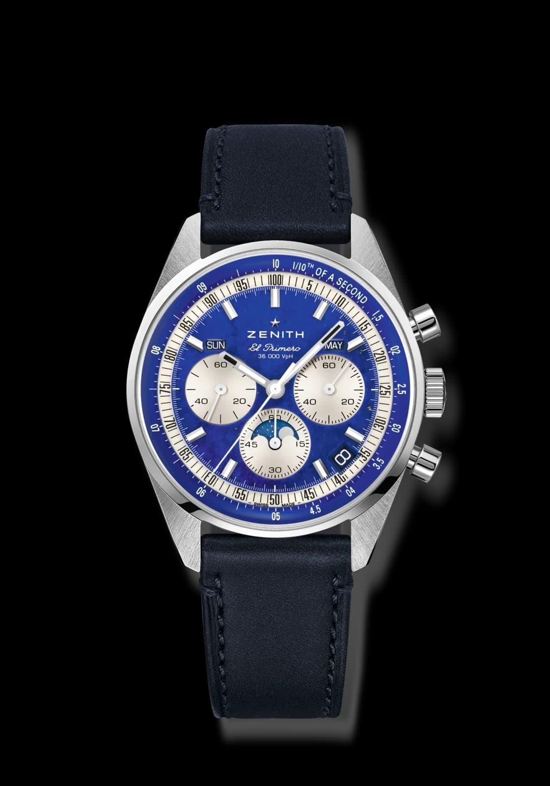 Zenith Chronomaster Original Triple Calendar Lapis Lazuli 1
